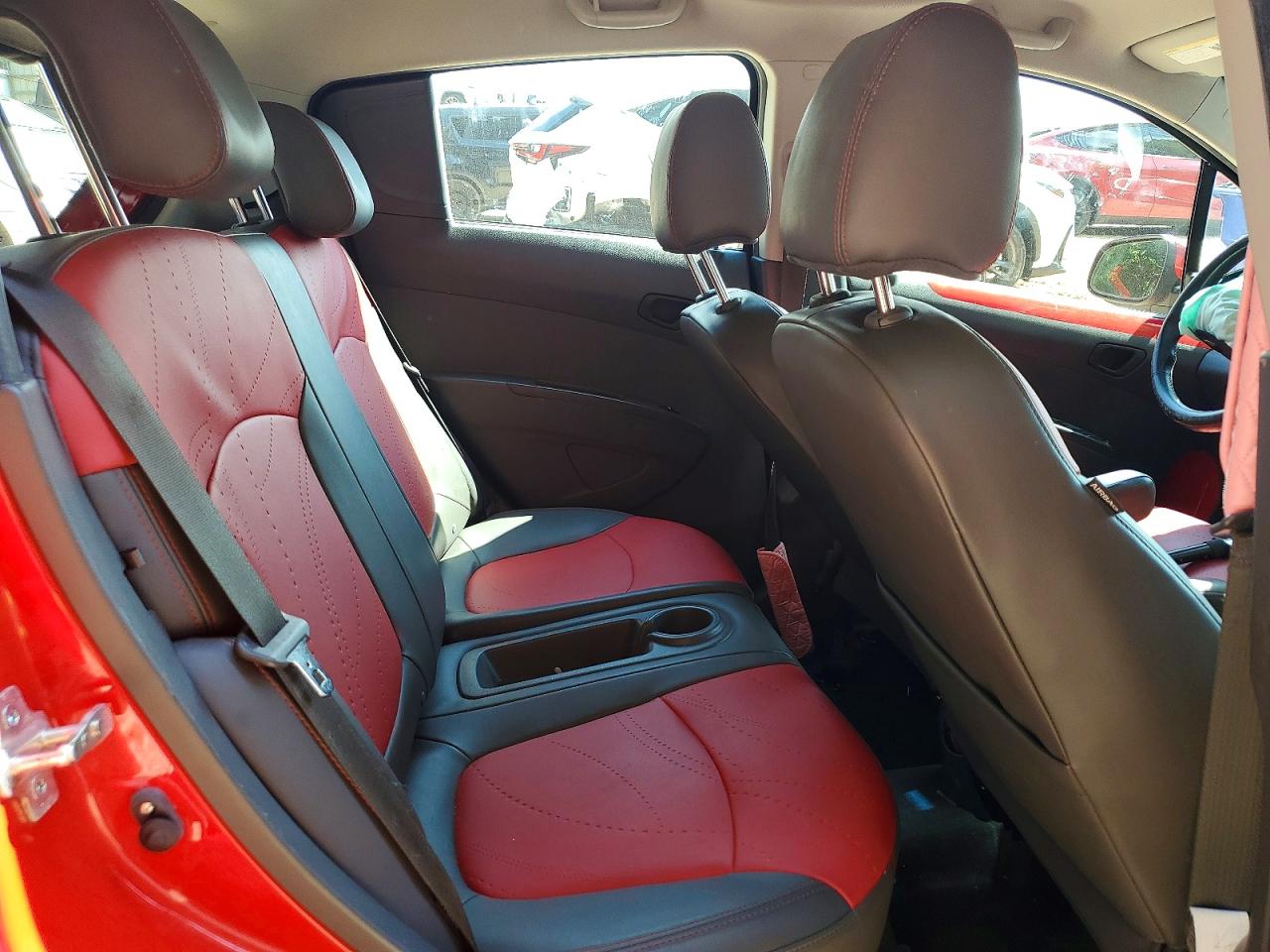 2014 Chevrolet Spark 2lt Red vin: KL8CF6S99EC454224