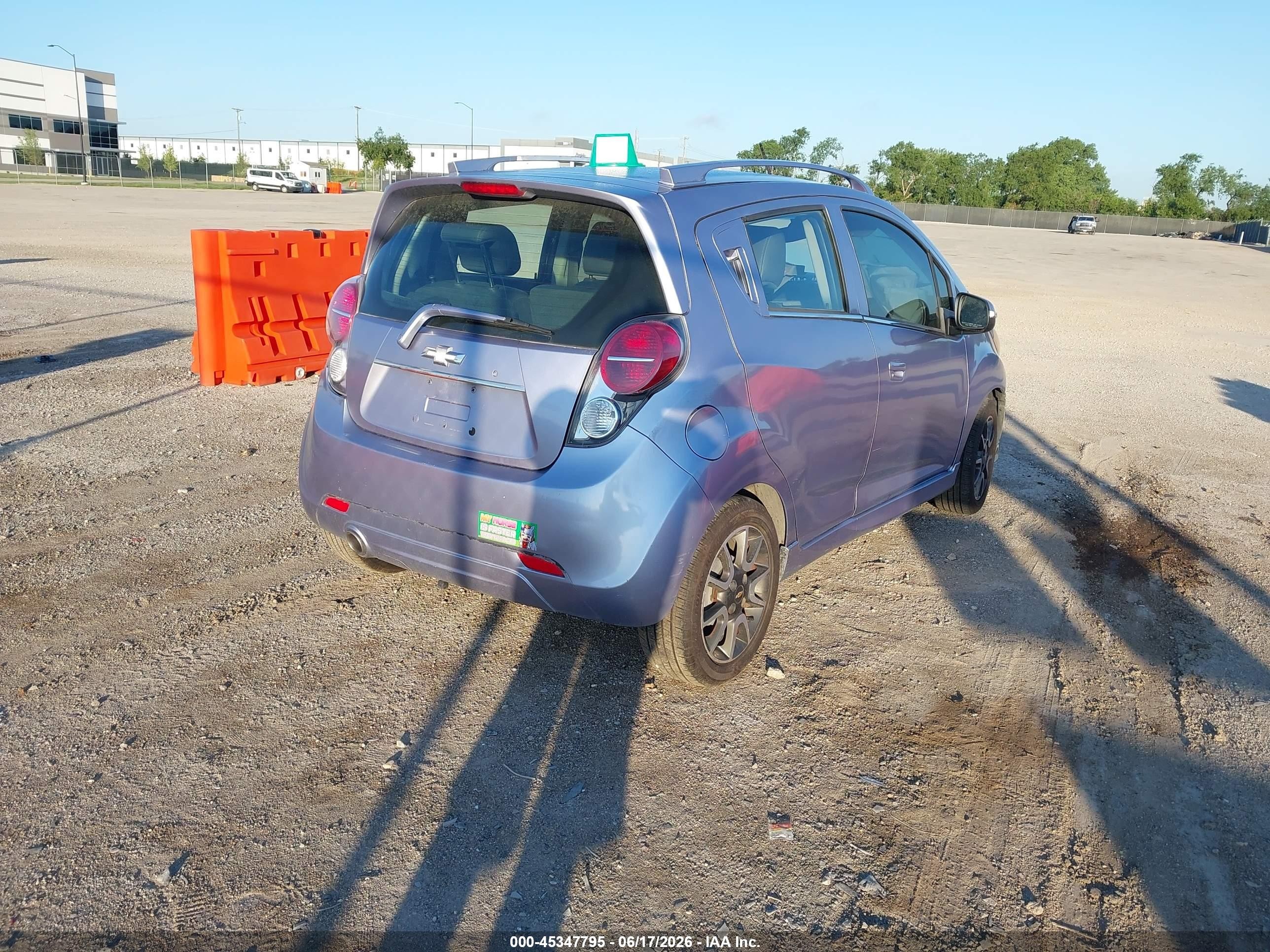 2014 Chevrolet Spark 2lt Auto Silver vin: KL8CF6S99EC545249
