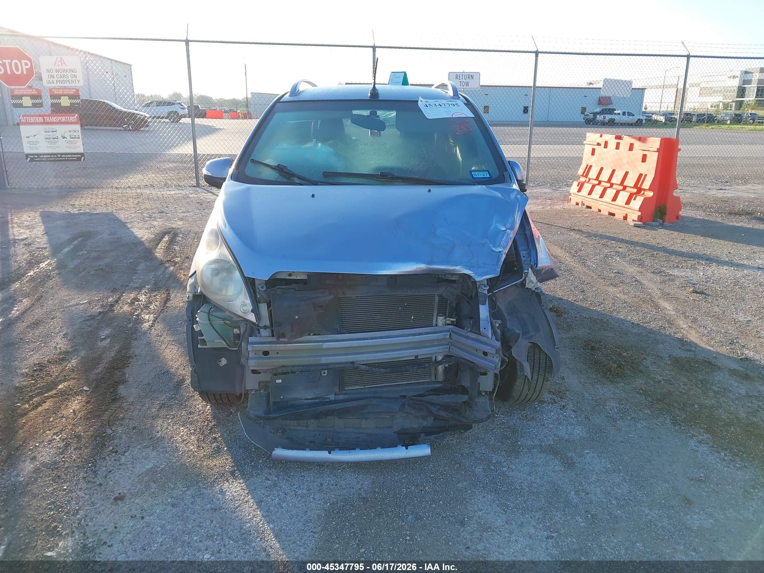 2014 Chevrolet Spark 2lt Auto Silver vin: KL8CF6S99EC545249
