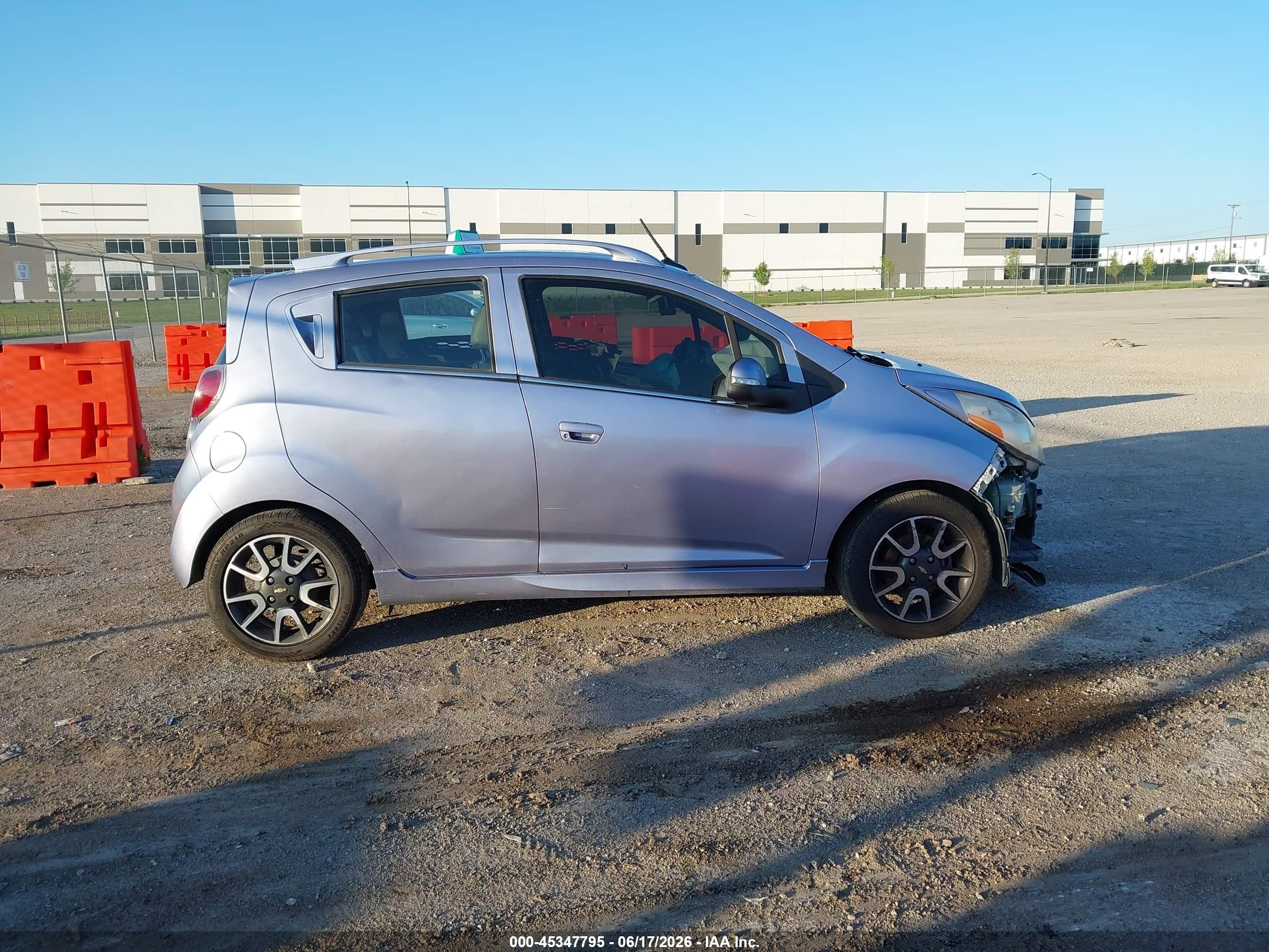 2014 Chevrolet Spark 2lt Auto Silver vin: KL8CF6S99EC545249
