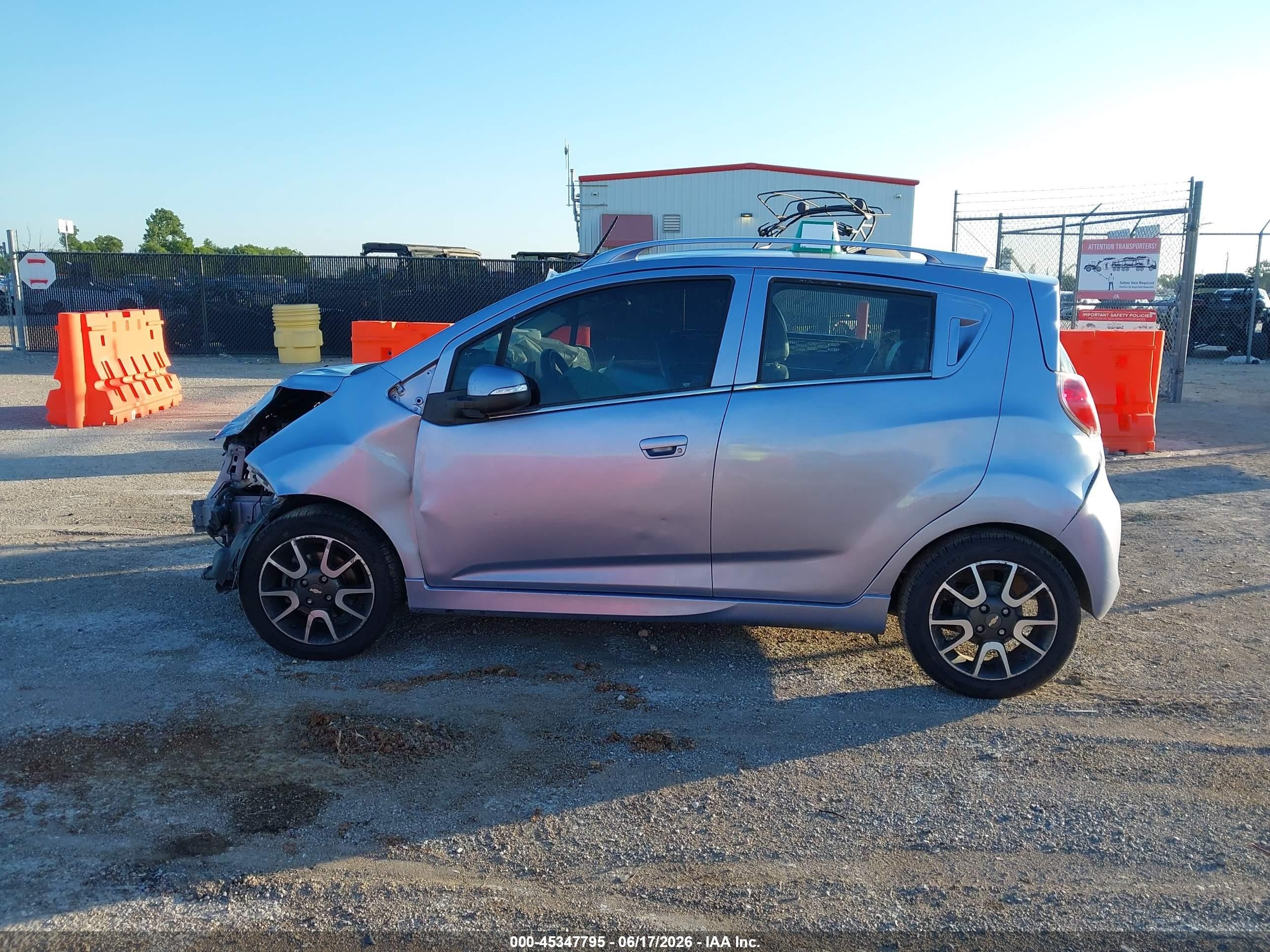 2014 Chevrolet Spark 2lt Auto Silver vin: KL8CF6S99EC545249