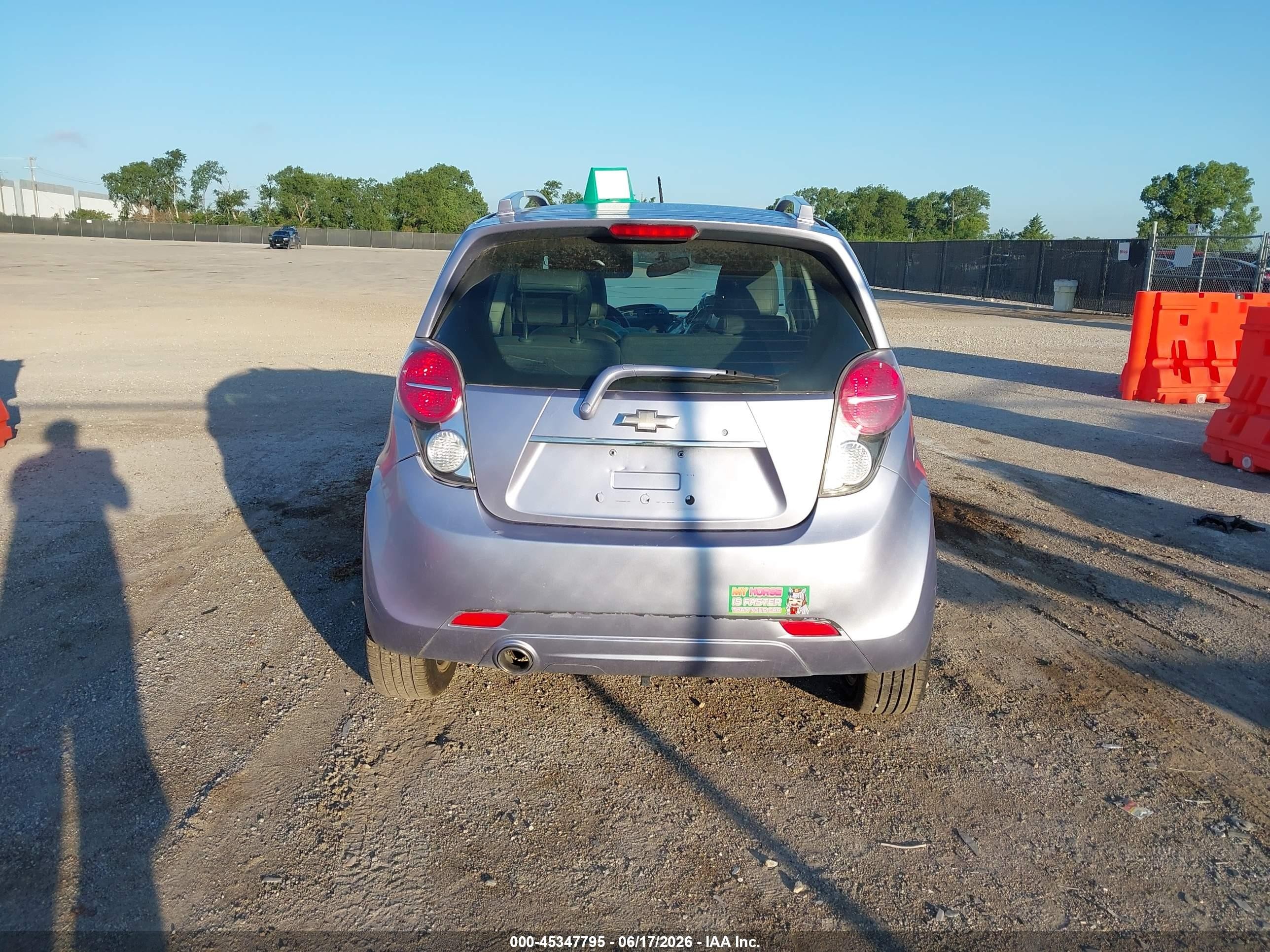 2014 Chevrolet Spark 2lt Auto Silver vin: KL8CF6S99EC545249