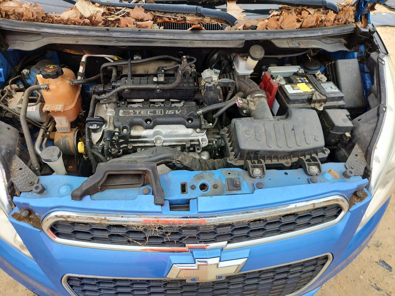 2013 Chevrolet Spark 2lt Blue vin: KL8CF6S9XDC567128
