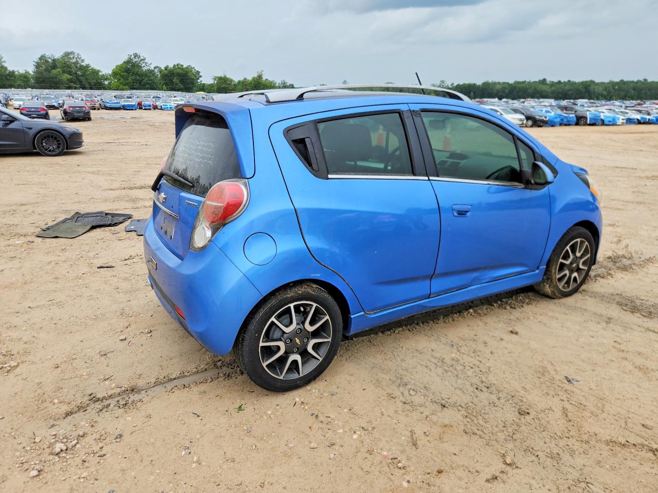 2013 Chevrolet Spark 2lt Blue vin: KL8CF6S9XDC567128