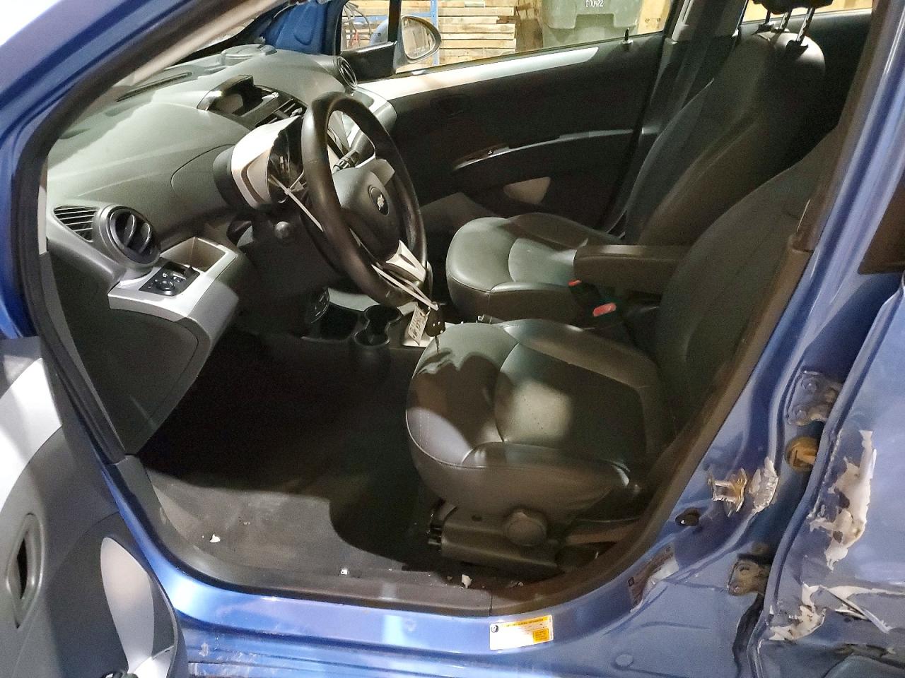2014 Chevrolet Spark 2lt Blue vin: KL8CF6S9XEC548080