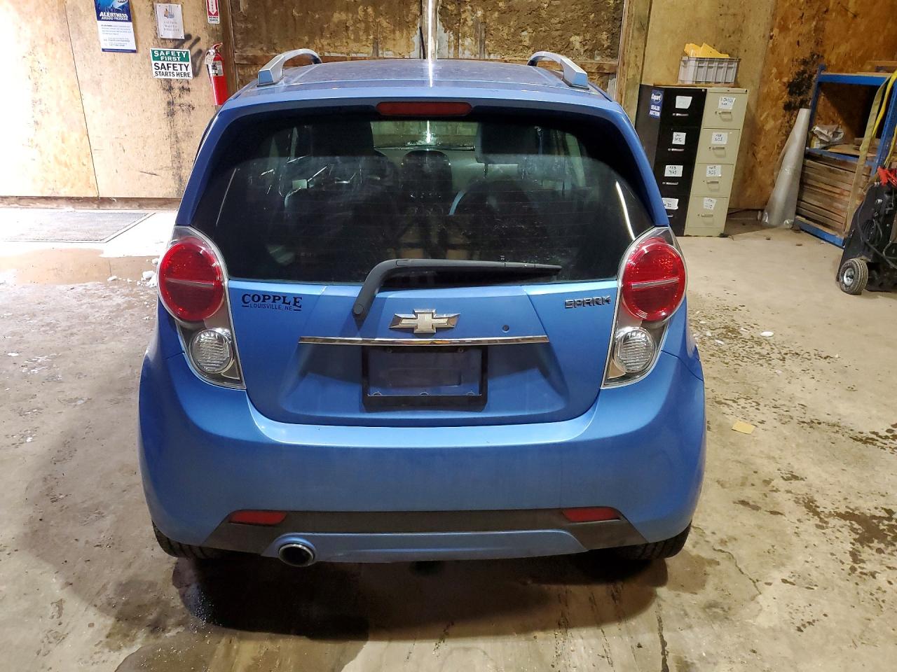 2014 Chevrolet Spark 2lt Blue vin: KL8CF6S9XEC548080