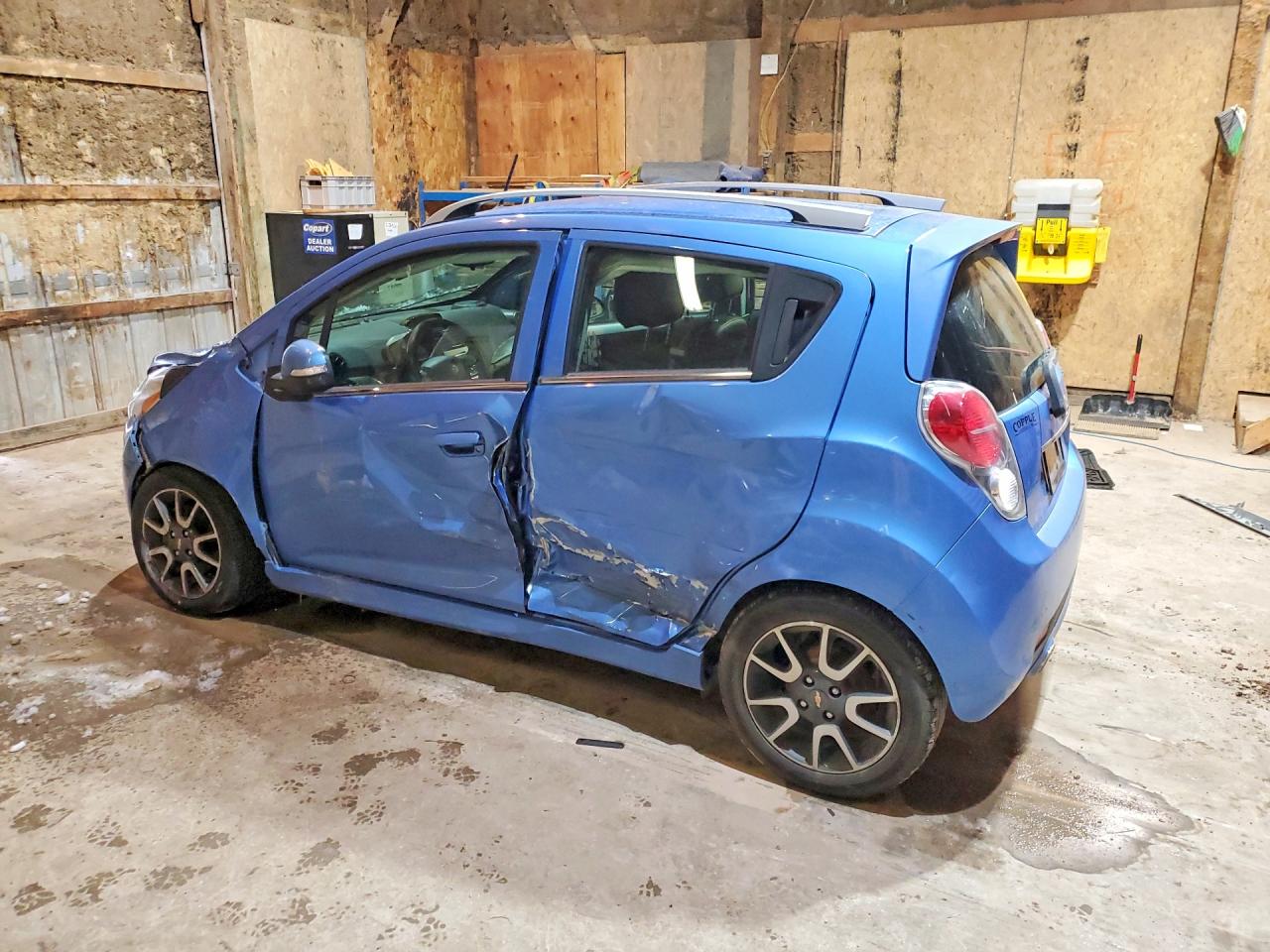 2014 Chevrolet Spark 2lt Blue vin: KL8CF6S9XEC548080