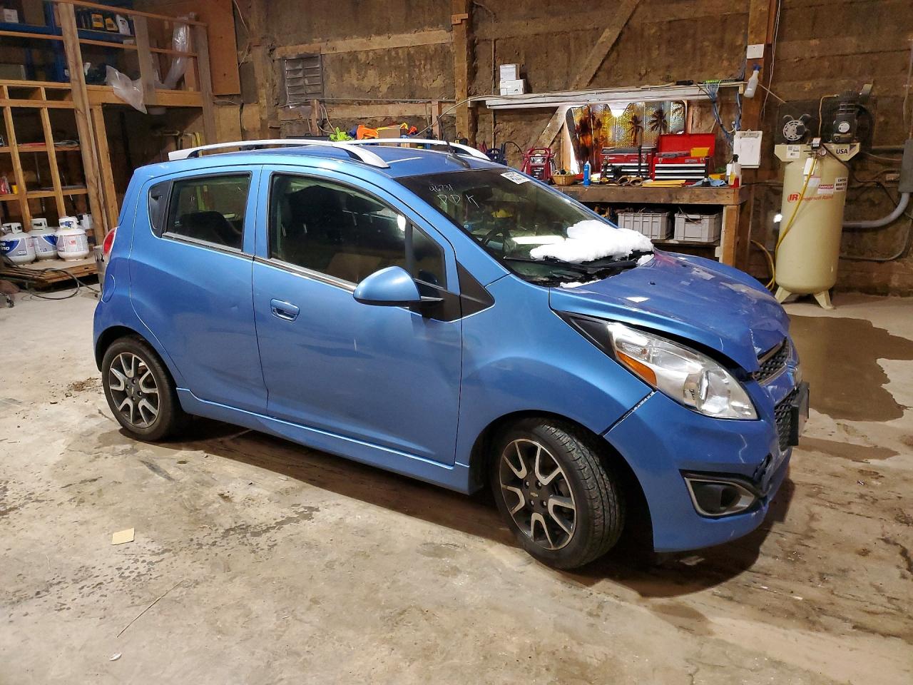 2014 Chevrolet Spark 2lt Blue vin: KL8CF6S9XEC548080