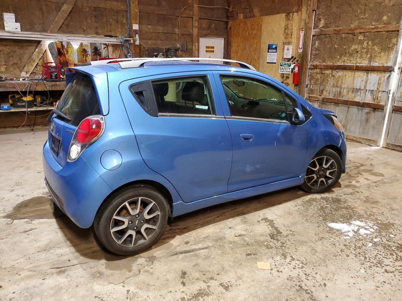 2014 Chevrolet Spark 2lt Blue vin: KL8CF6S9XEC548080