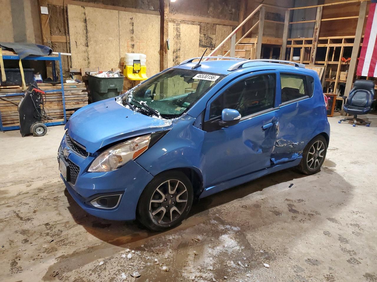 2014 Chevrolet Spark 2lt Blue vin: KL8CF6S9XEC548080