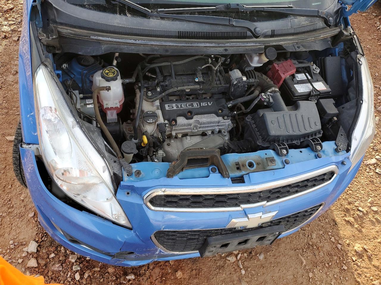 2014 Chevrolet Spark 2lt Blue vin: KL8CF6S9XEC548080