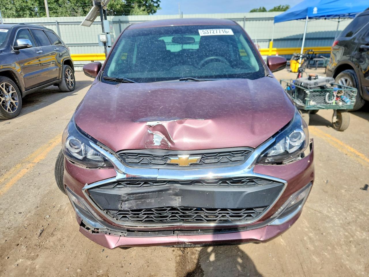 2019 Chevrolet Spark 2lt Purple vin: KL8CF6SA5KC743638