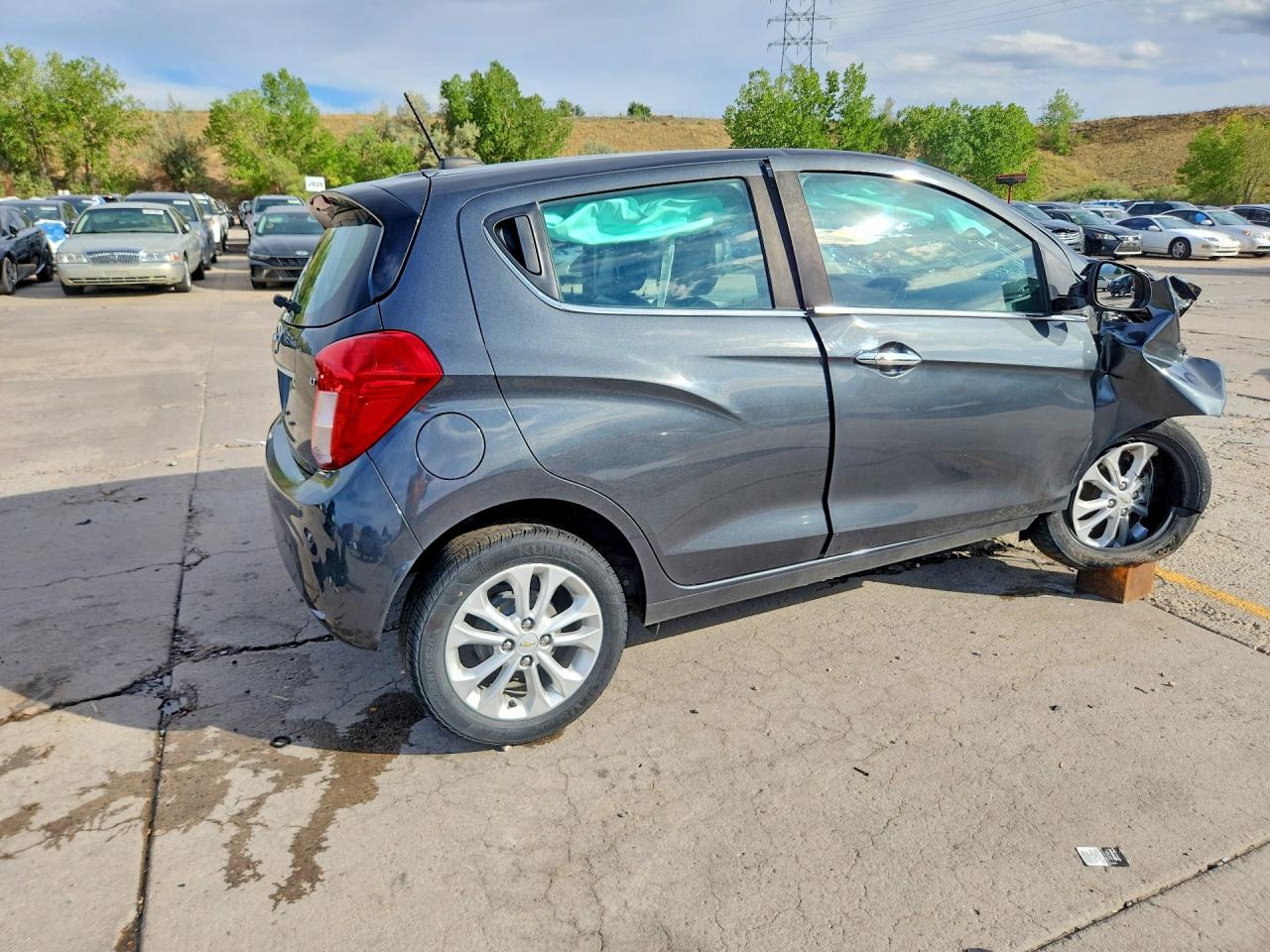 2021 Chevrolet Spark 2lt Gray vin: KL8CF6SA6MC706407