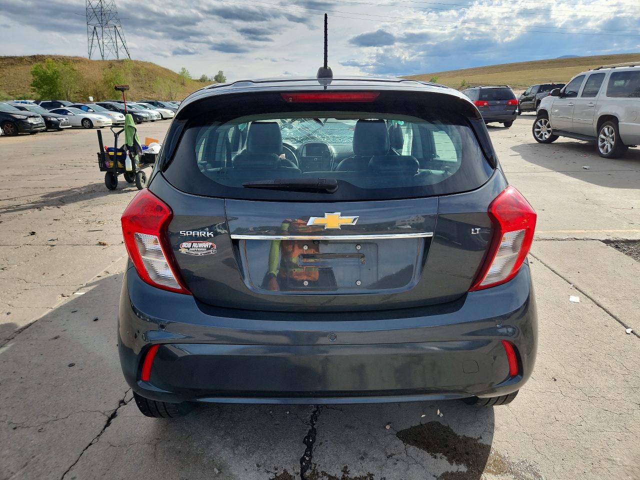 2021 Chevrolet Spark 2lt Gray vin: KL8CF6SA6MC706407
