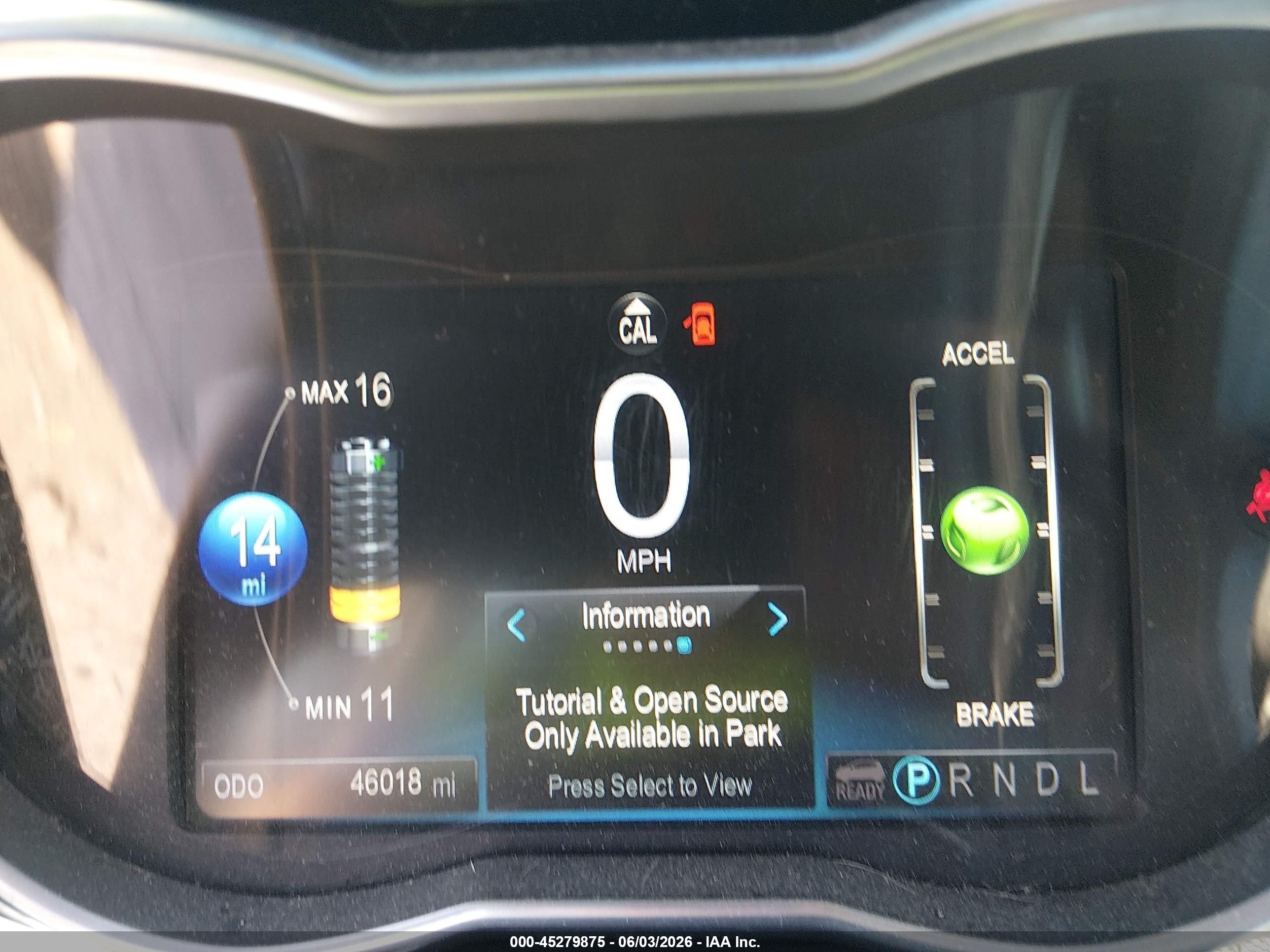 2015 Chevrolet Spark Ev 1lt Blue vin: KL8CK6S00FC818769