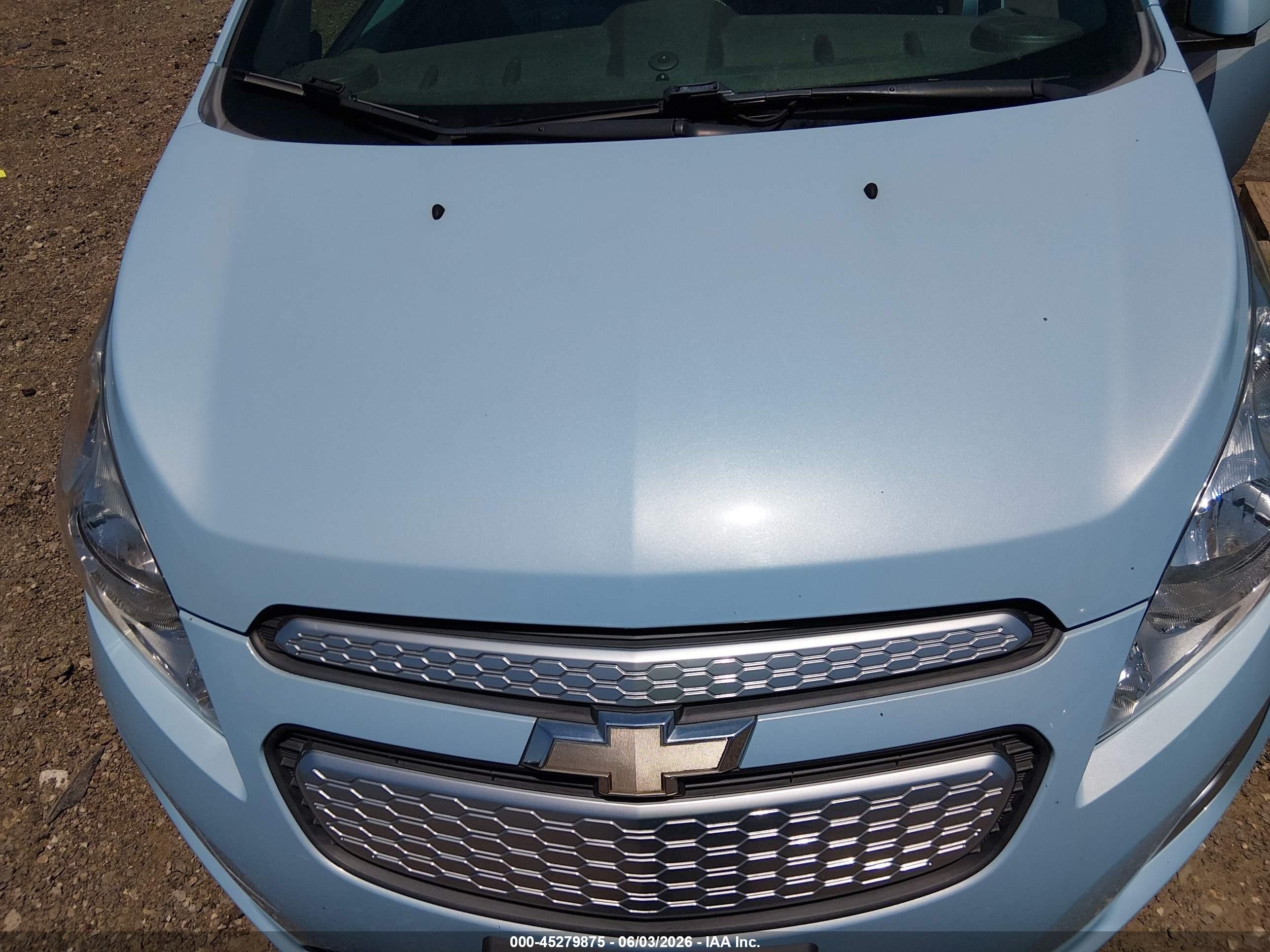 2015 Chevrolet Spark Ev 1lt Blue vin: KL8CK6S00FC818769