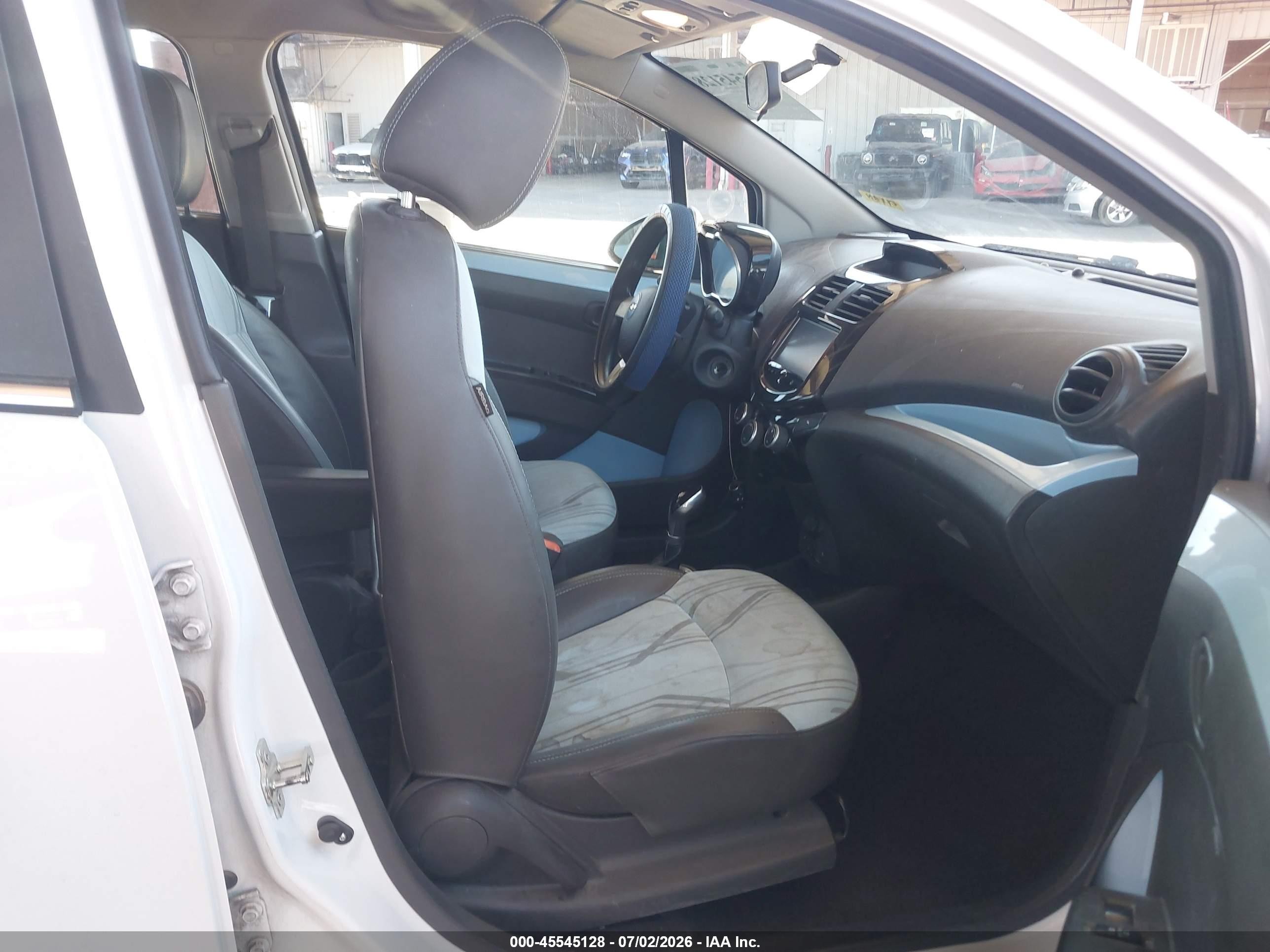 2015 Chevrolet Spark Ev 1lt White vin: KL8CK6S07FC819059