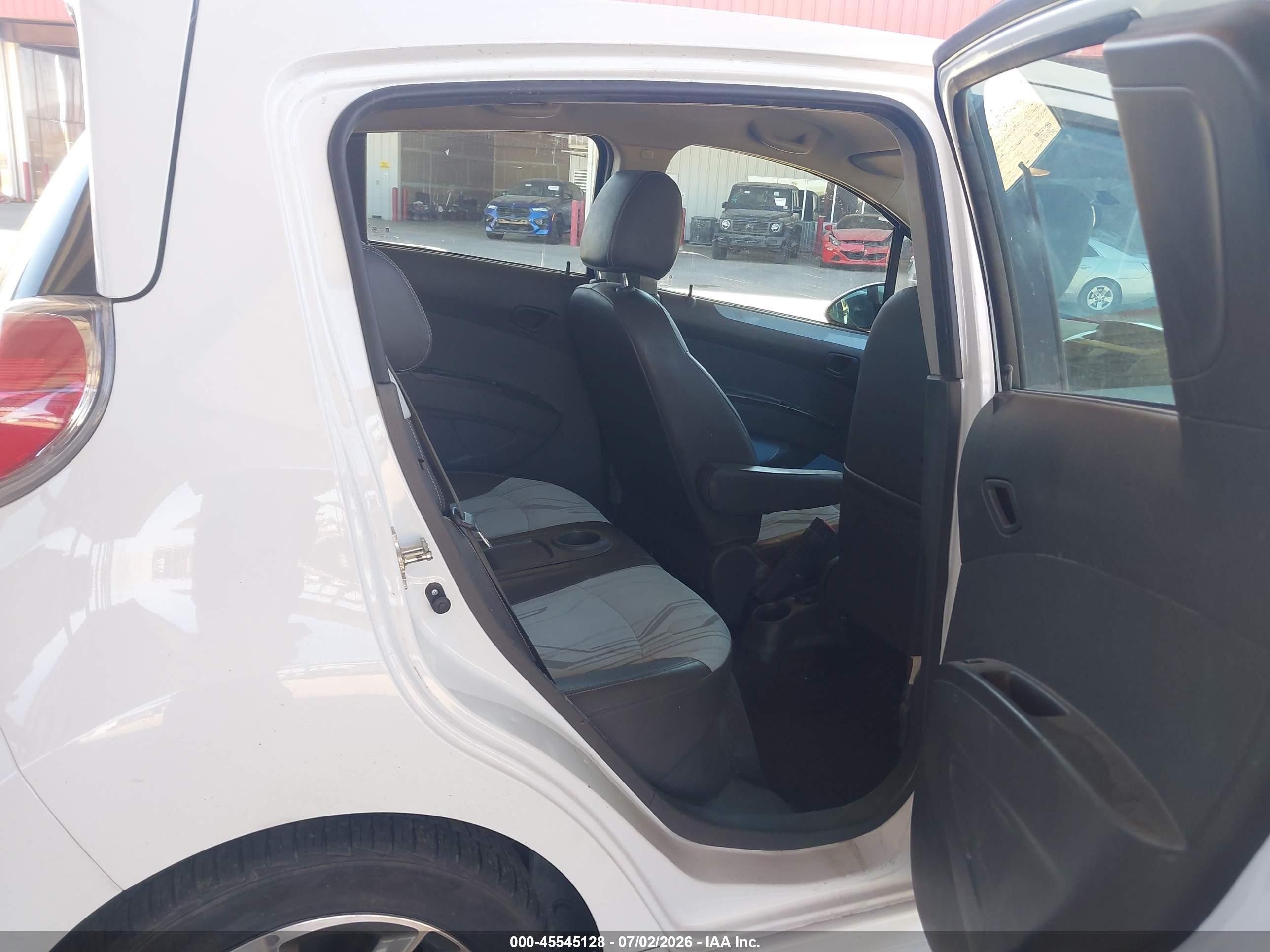 2015 Chevrolet Spark Ev 1lt White vin: KL8CK6S07FC819059
