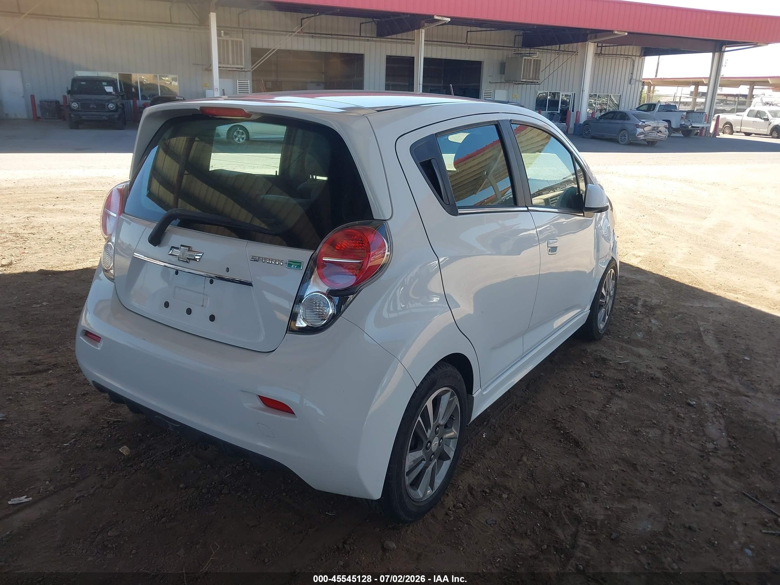 2015 Chevrolet Spark Ev 1lt White vin: KL8CK6S07FC819059