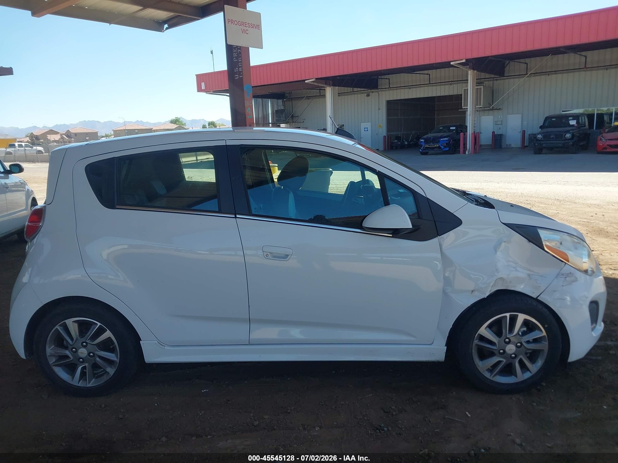 2015 Chevrolet Spark Ev 1lt White vin: KL8CK6S07FC819059