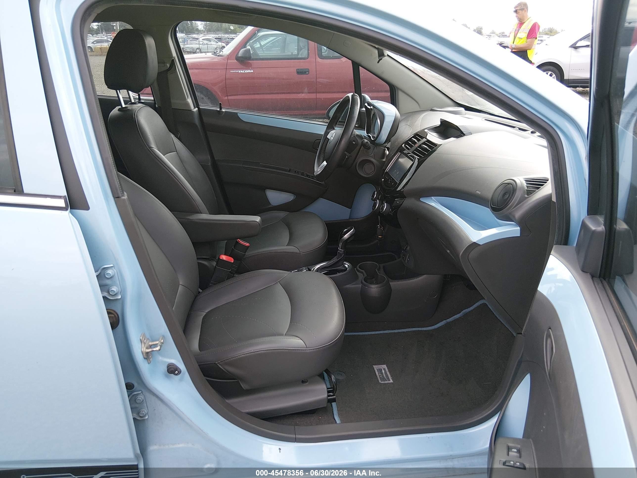 2014 Chevrolet Spark Ev 2lt Light Blue vin: KL8CL6S00EC512263