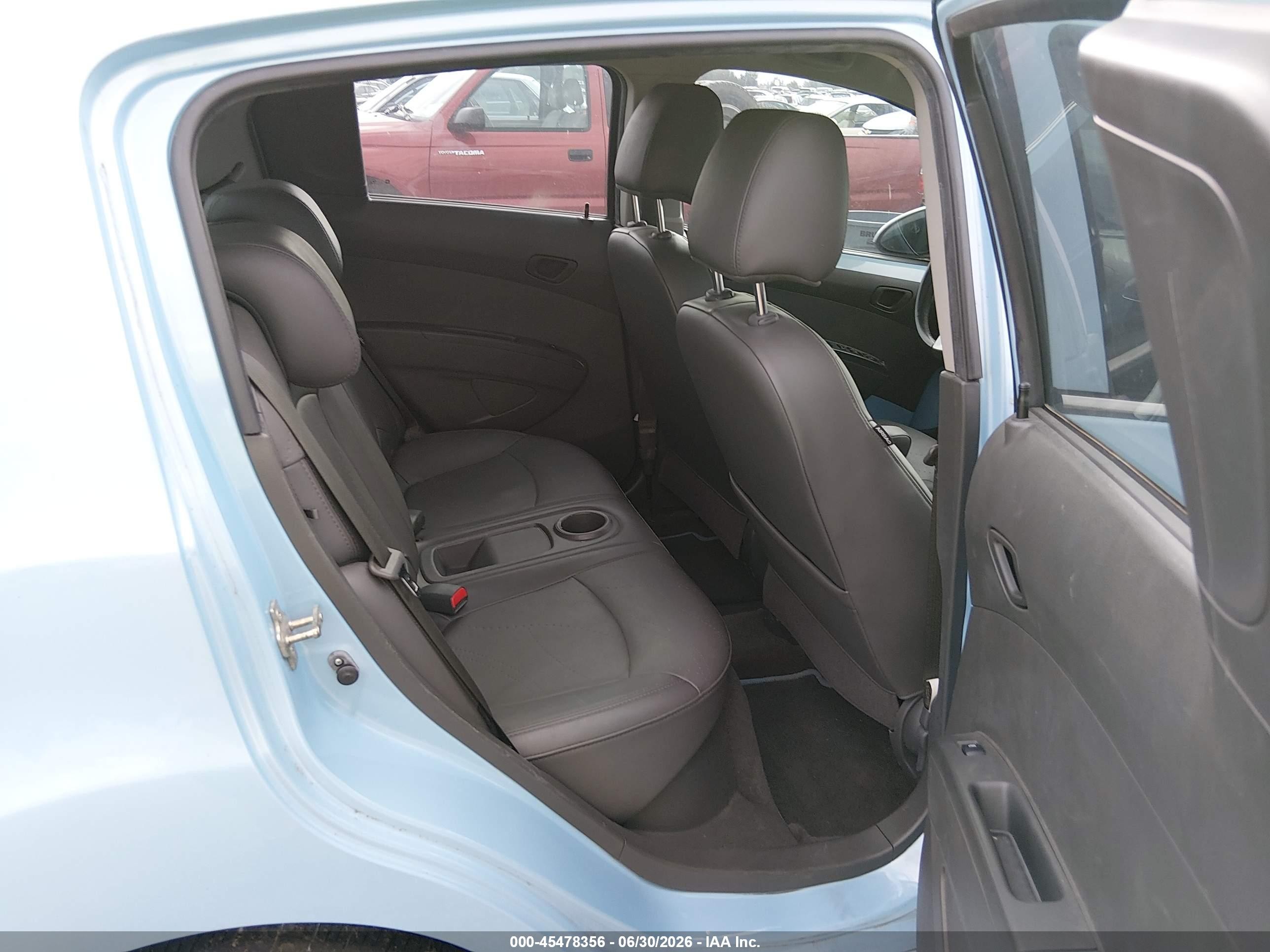 2014 Chevrolet Spark Ev 2lt Light Blue vin: KL8CL6S00EC512263