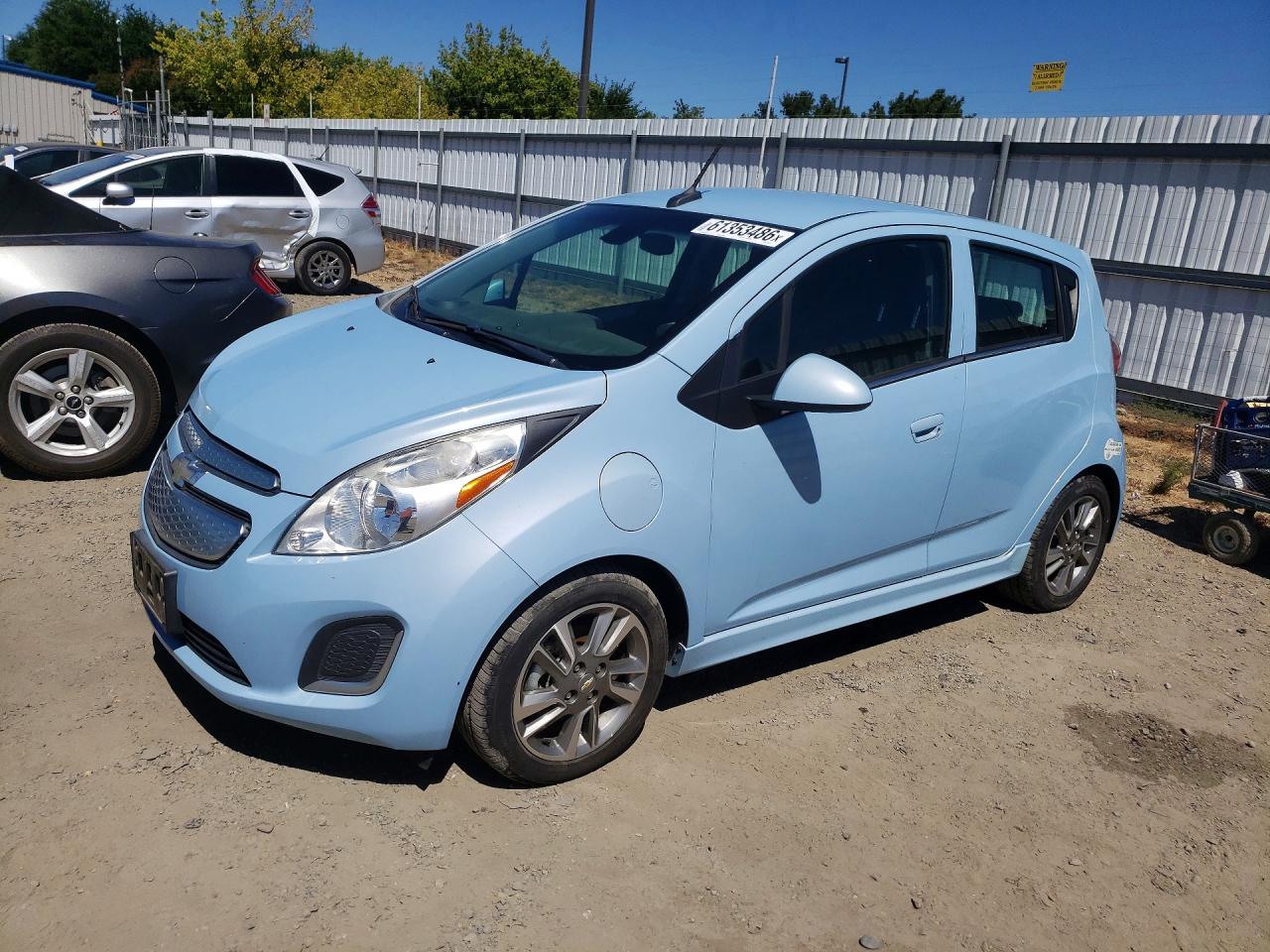 2015 Chevrolet Spark Ev 2lt Blue vin: KL8CL6S04FC705145