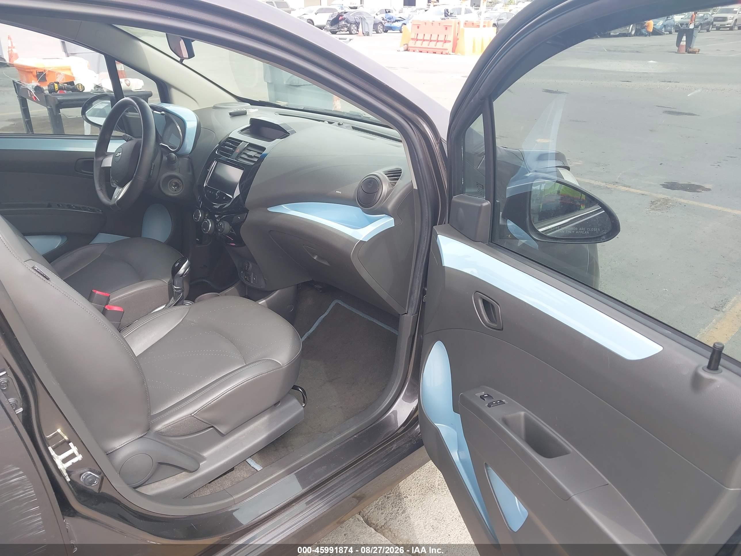 2014 Chevrolet Spark Ev 2lt Gray vin: KL8CL6S05EC406133