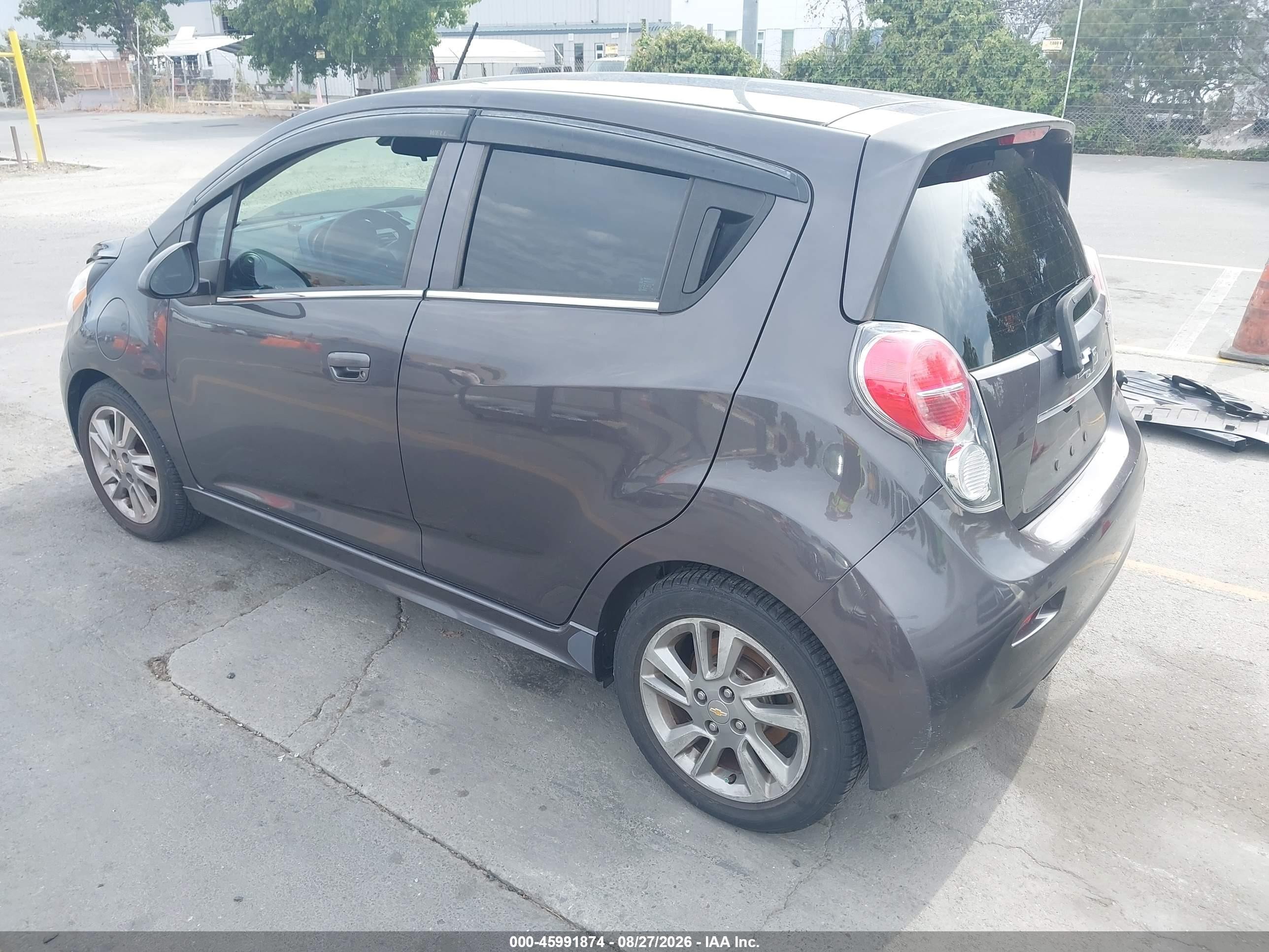 2014 Chevrolet Spark Ev 2lt Gray vin: KL8CL6S05EC406133
