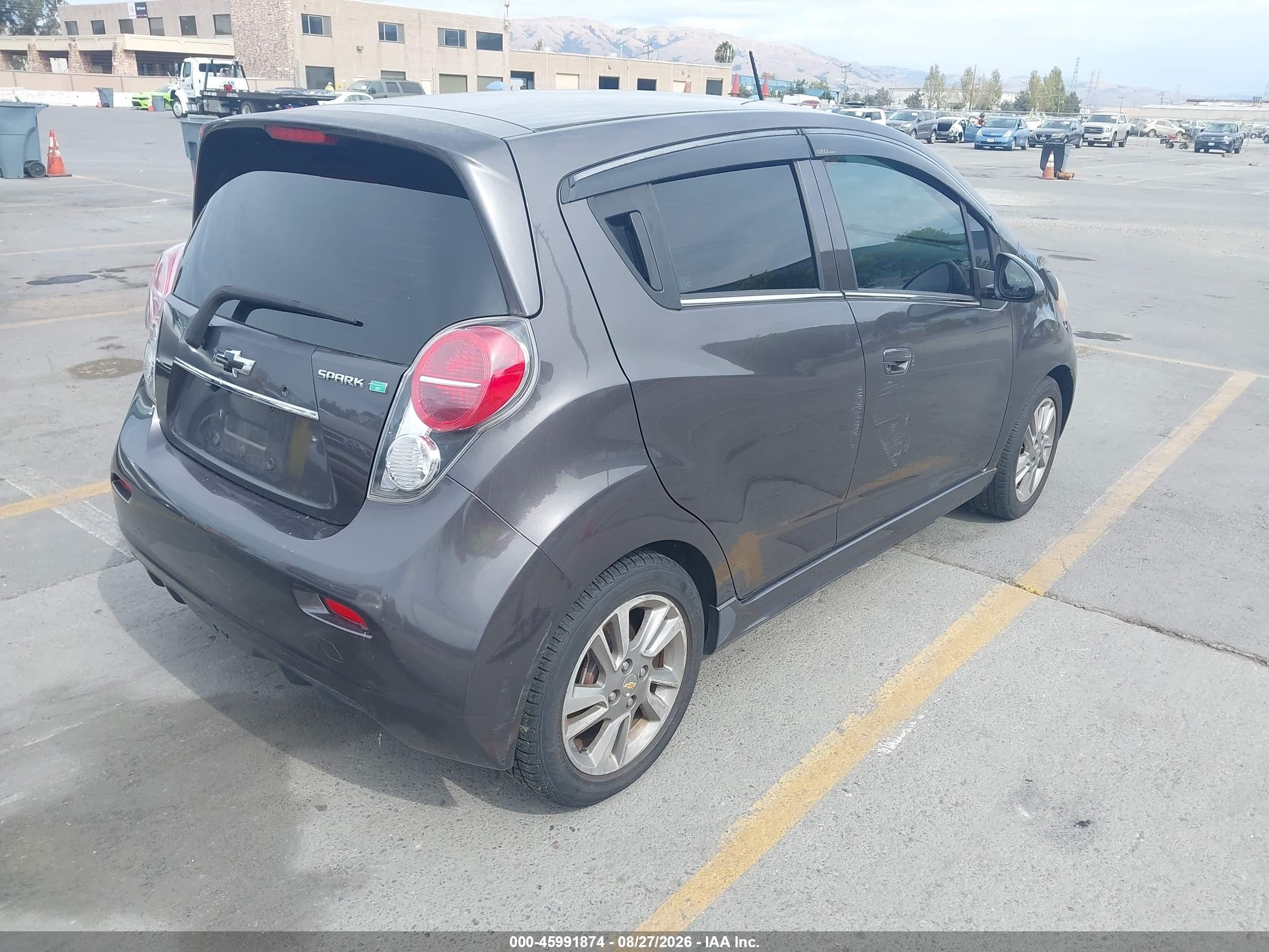 2014 Chevrolet Spark Ev 2lt Gray vin: KL8CL6S05EC406133