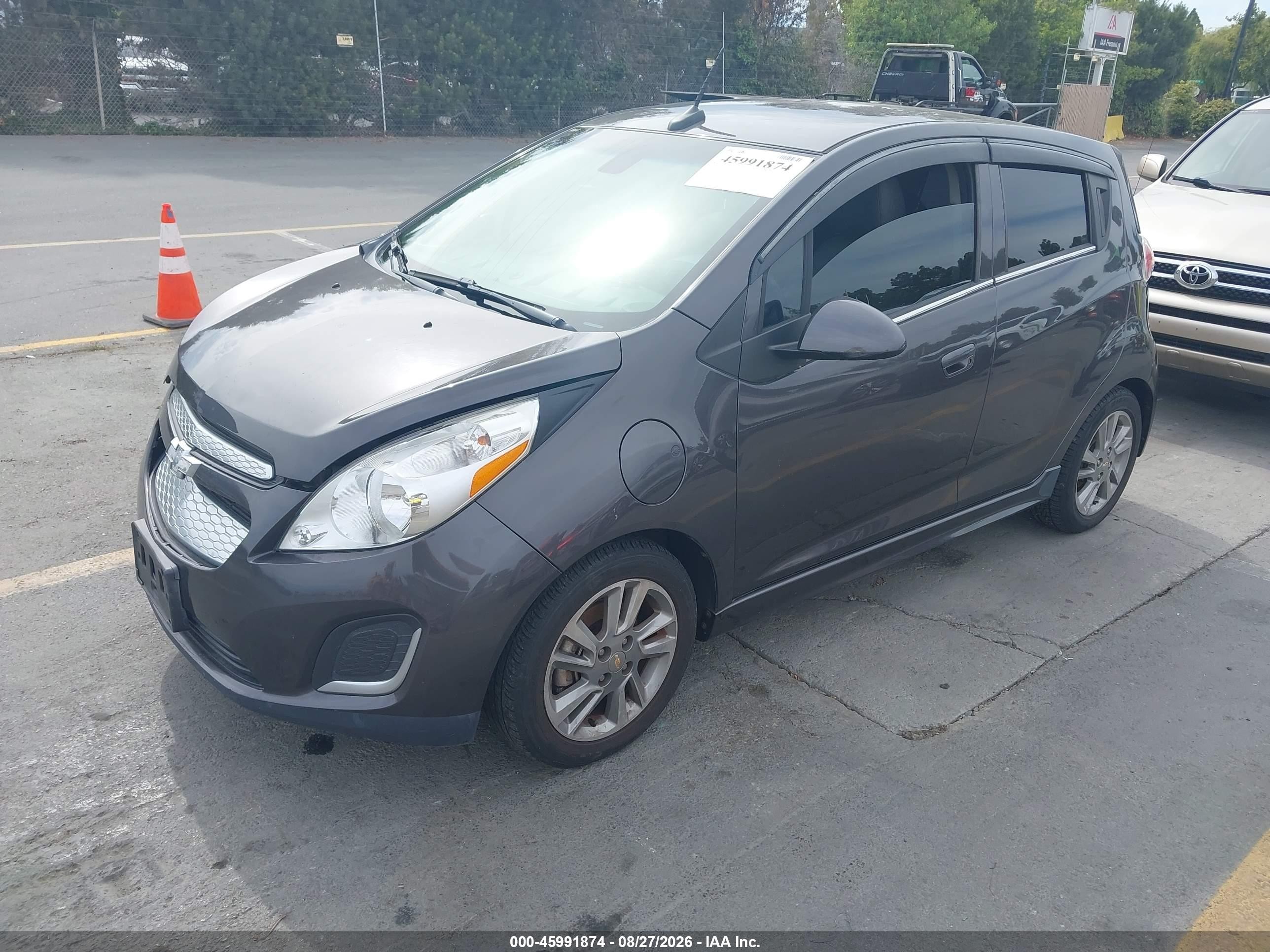2014 Chevrolet Spark Ev 2lt Gray vin: KL8CL6S05EC406133