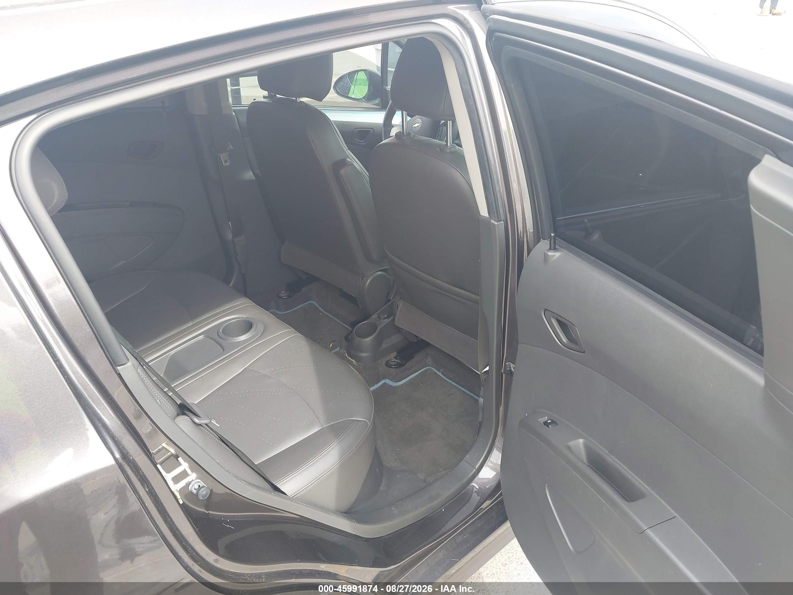 2014 Chevrolet Spark Ev 2lt Gray vin: KL8CL6S05EC406133