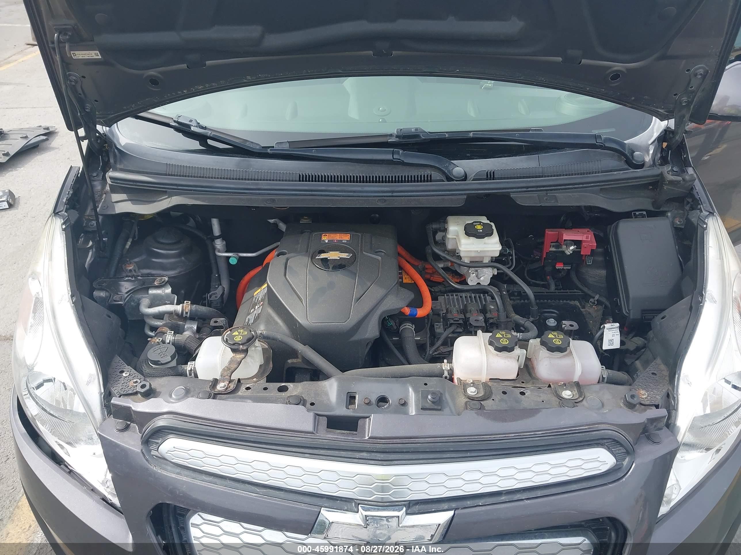 2014 Chevrolet Spark Ev 2lt Gray vin: KL8CL6S05EC406133