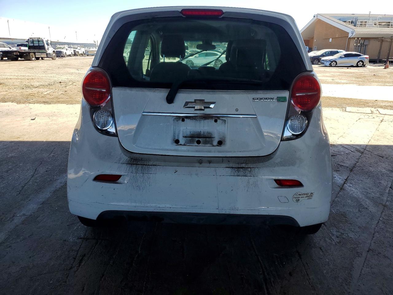 2015 Chevrolet Spark Ev 2lt White vin: KL8CL6S06FC730502