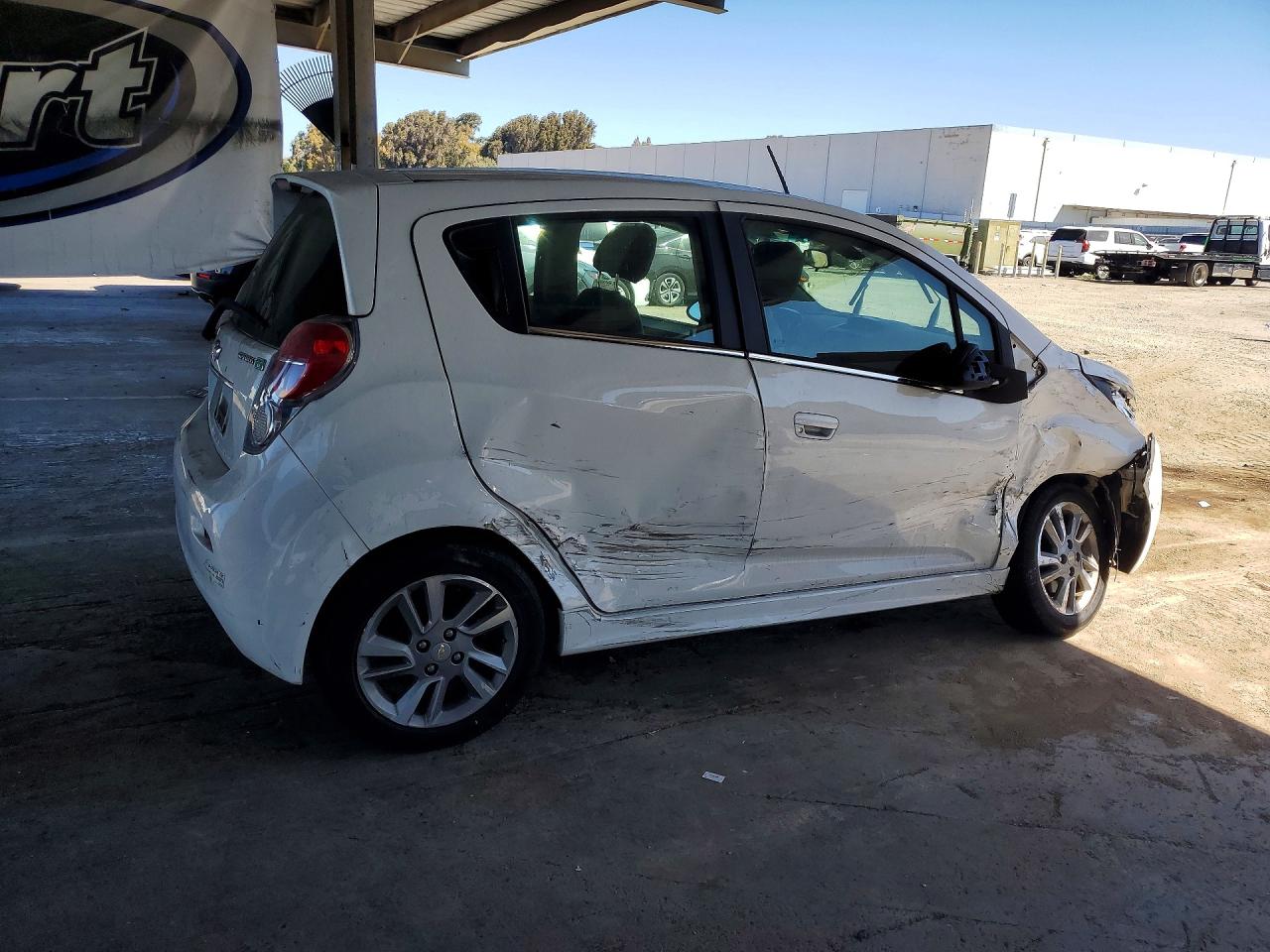 2015 Chevrolet Spark Ev 2lt White vin: KL8CL6S06FC730502