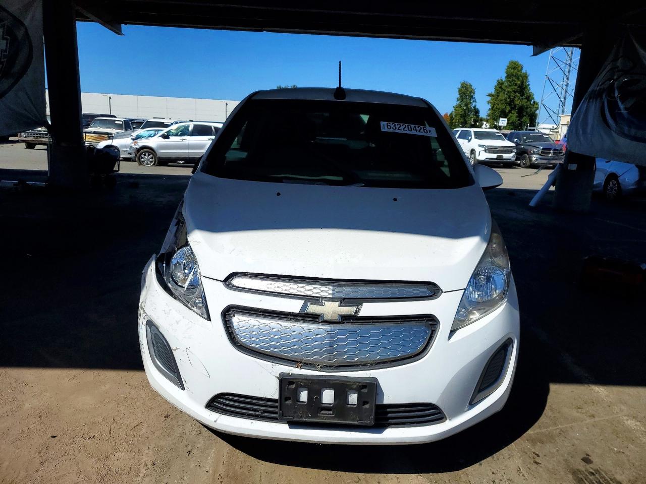 2015 Chevrolet Spark Ev 2lt White vin: KL8CL6S06FC730502