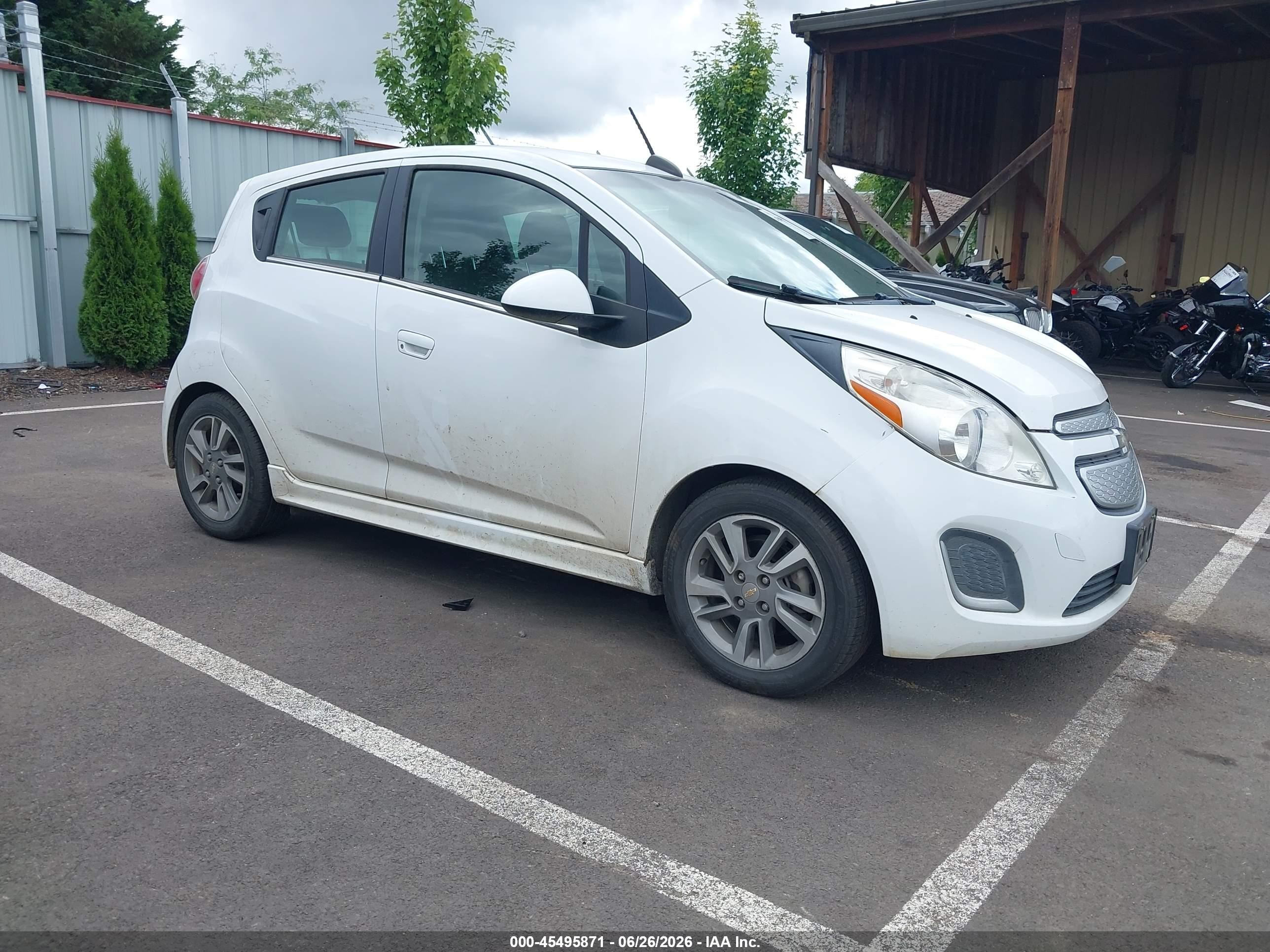 2015 Chevrolet Spark Ev 2lt White vin: KL8CL6S0XFC724301