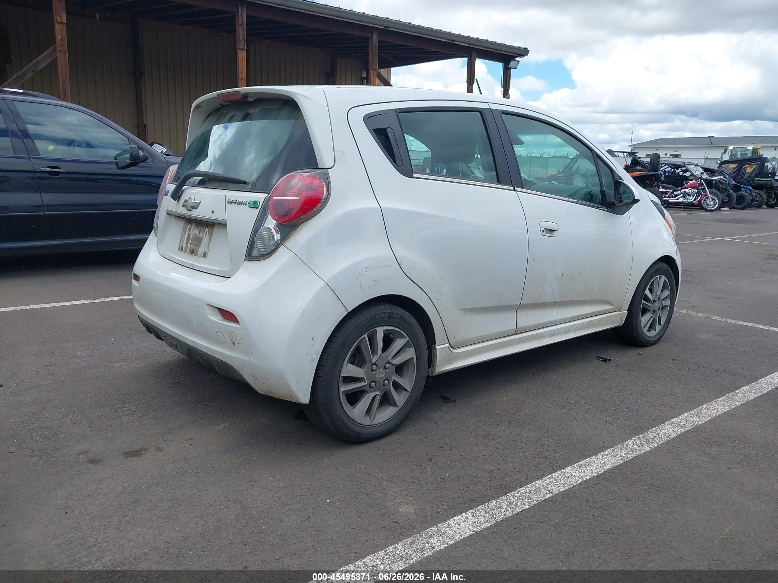 2015 Chevrolet Spark Ev 2lt White vin: KL8CL6S0XFC724301