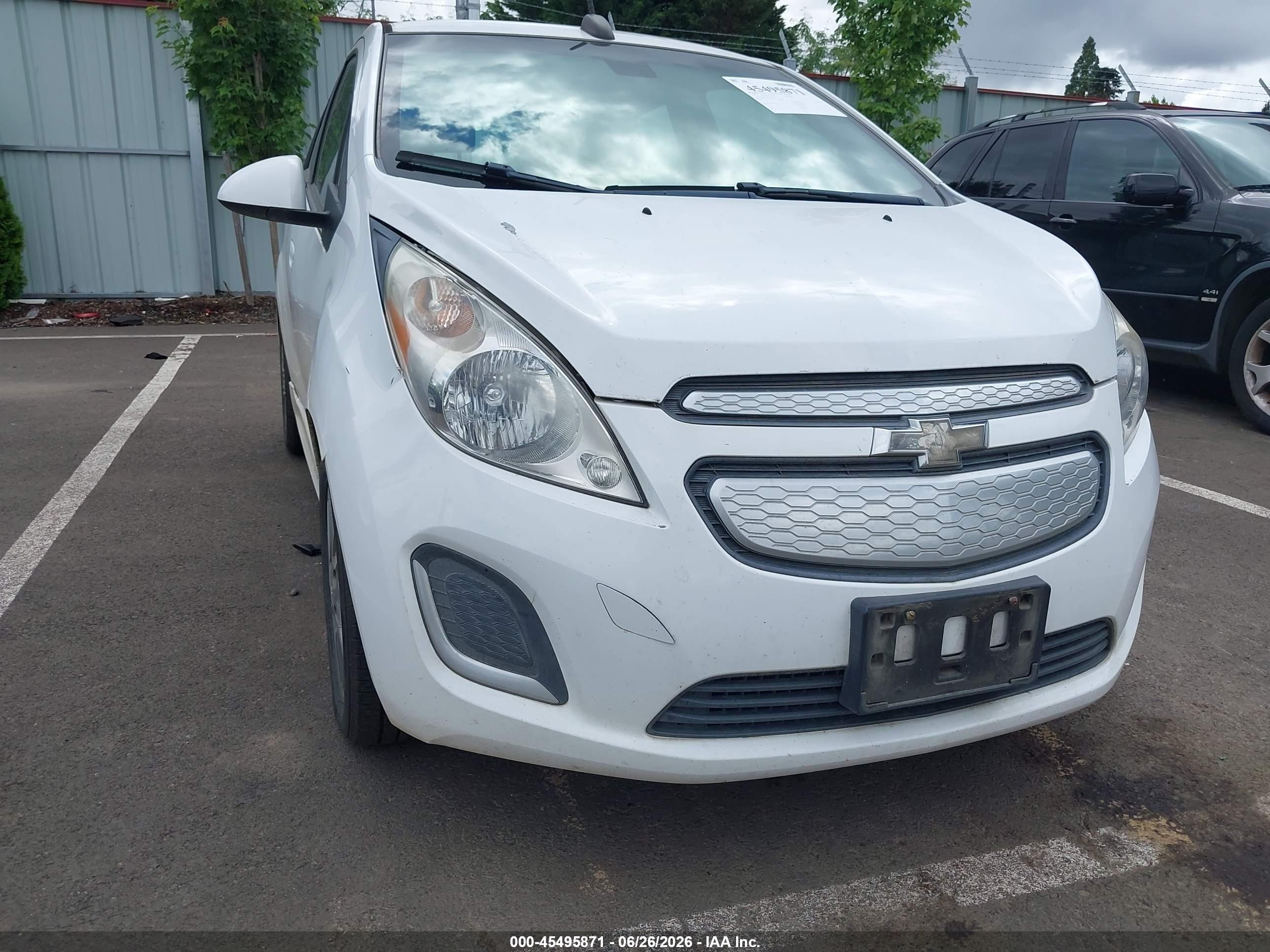 2015 Chevrolet Spark Ev 2lt White vin: KL8CL6S0XFC724301
