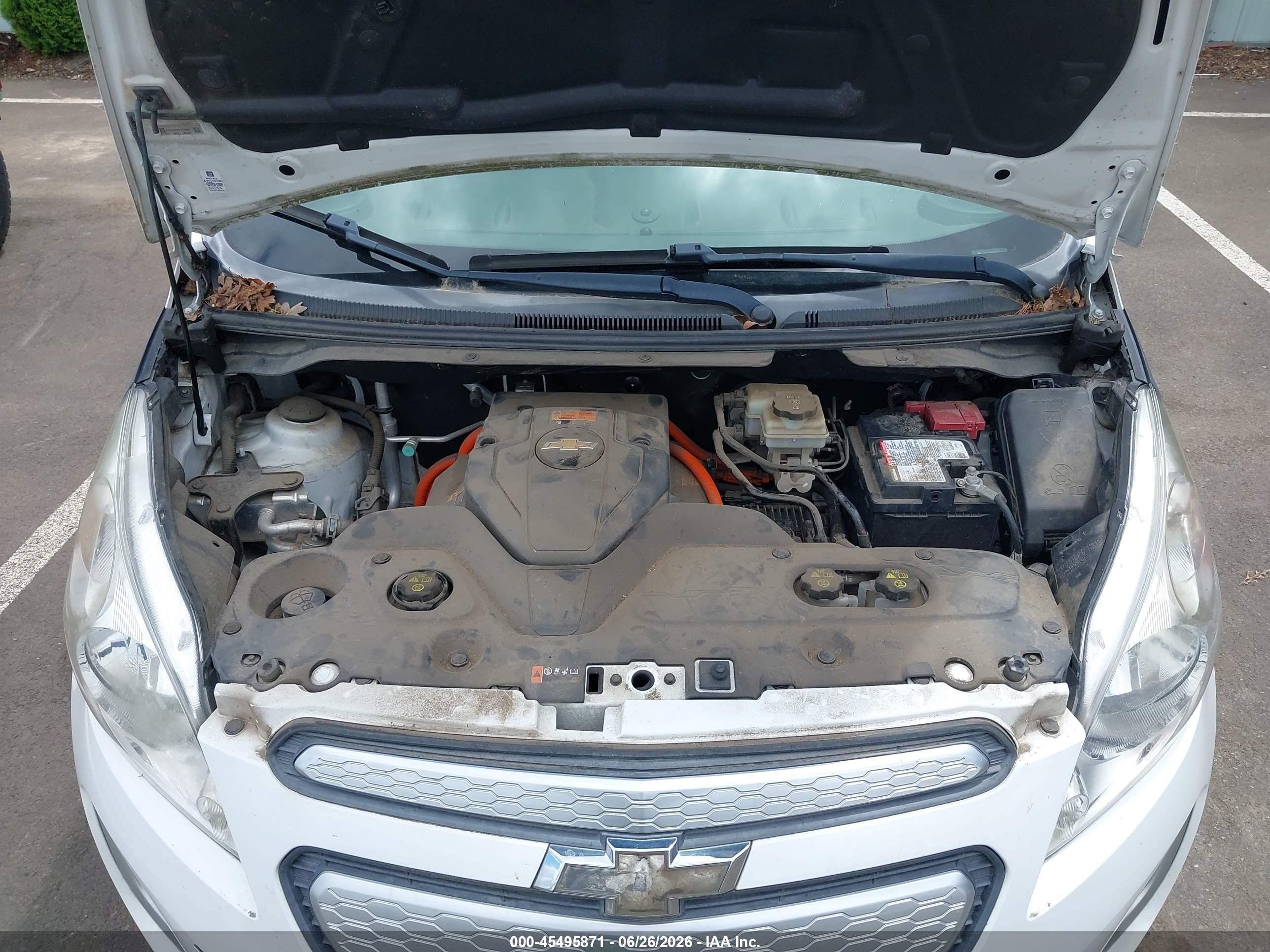 2015 Chevrolet Spark Ev 2lt White vin: KL8CL6S0XFC724301