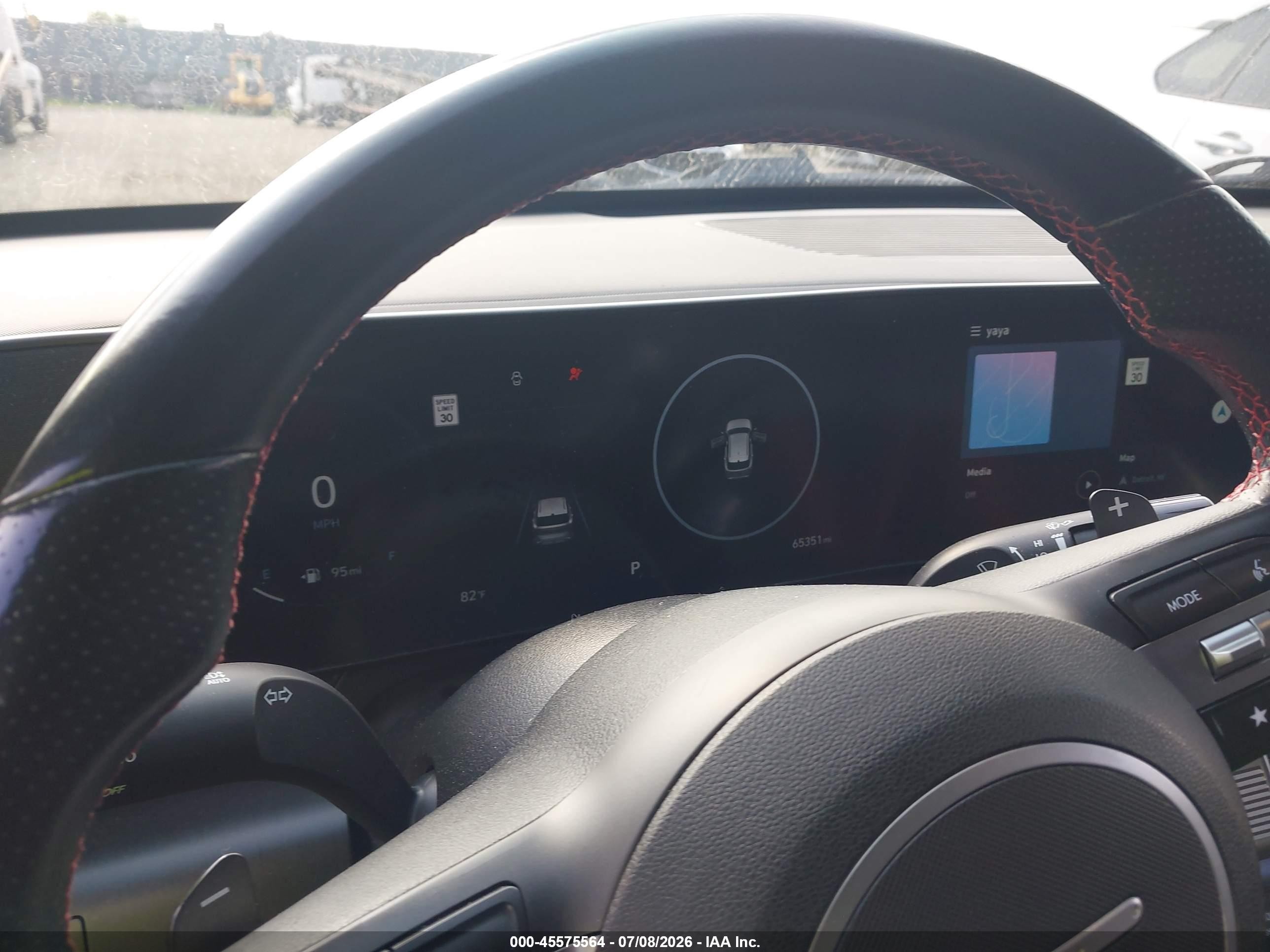 2024 Hyundai Kona N Line Gray vin: KM8HA3A39RU083097