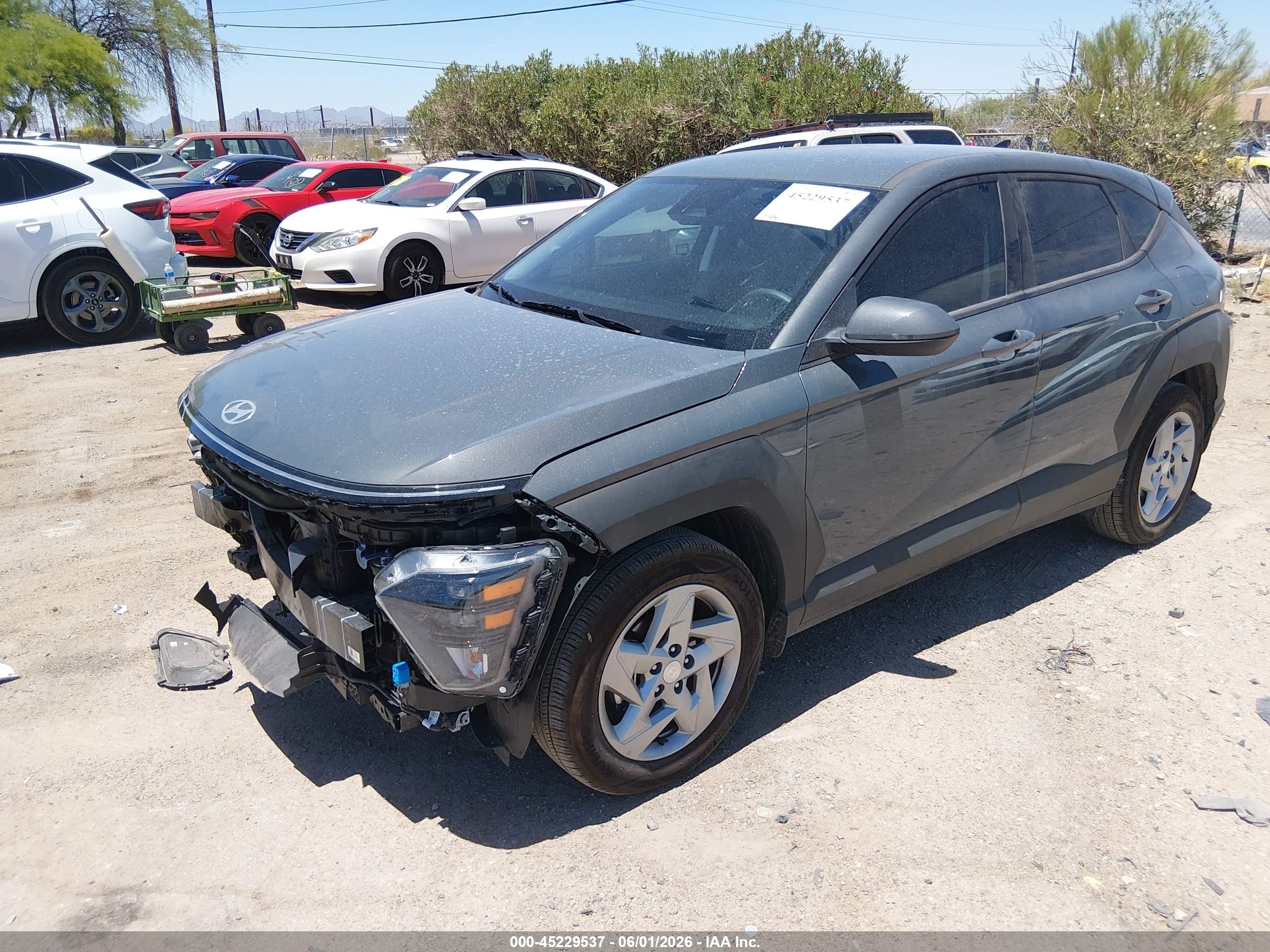 2026 Hyundai Kona Se Gray vin: KM8HA3AB2TU382669