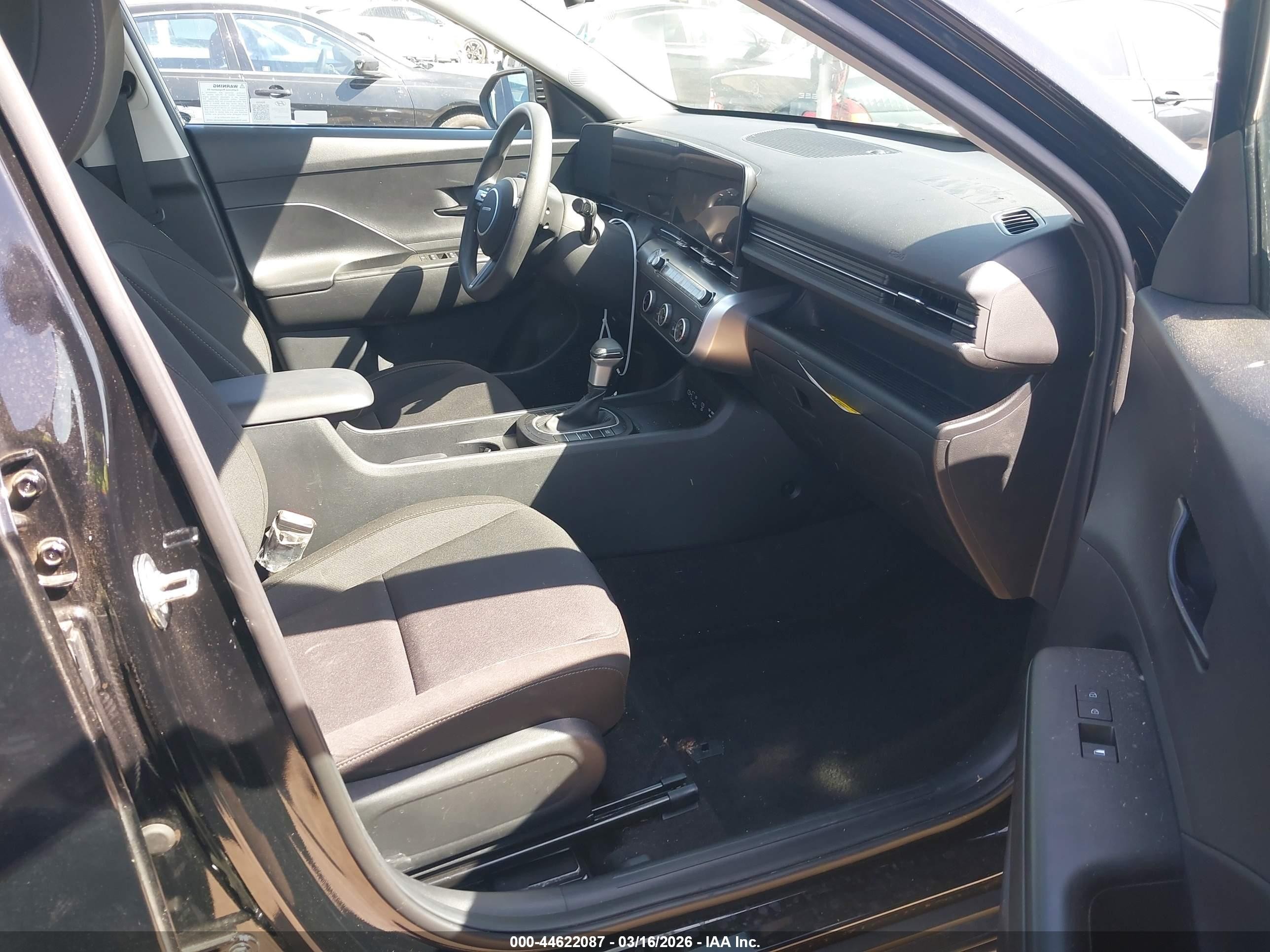 2024 Hyundai Kona Se Черный vin: KM8HA3AB3RU097651