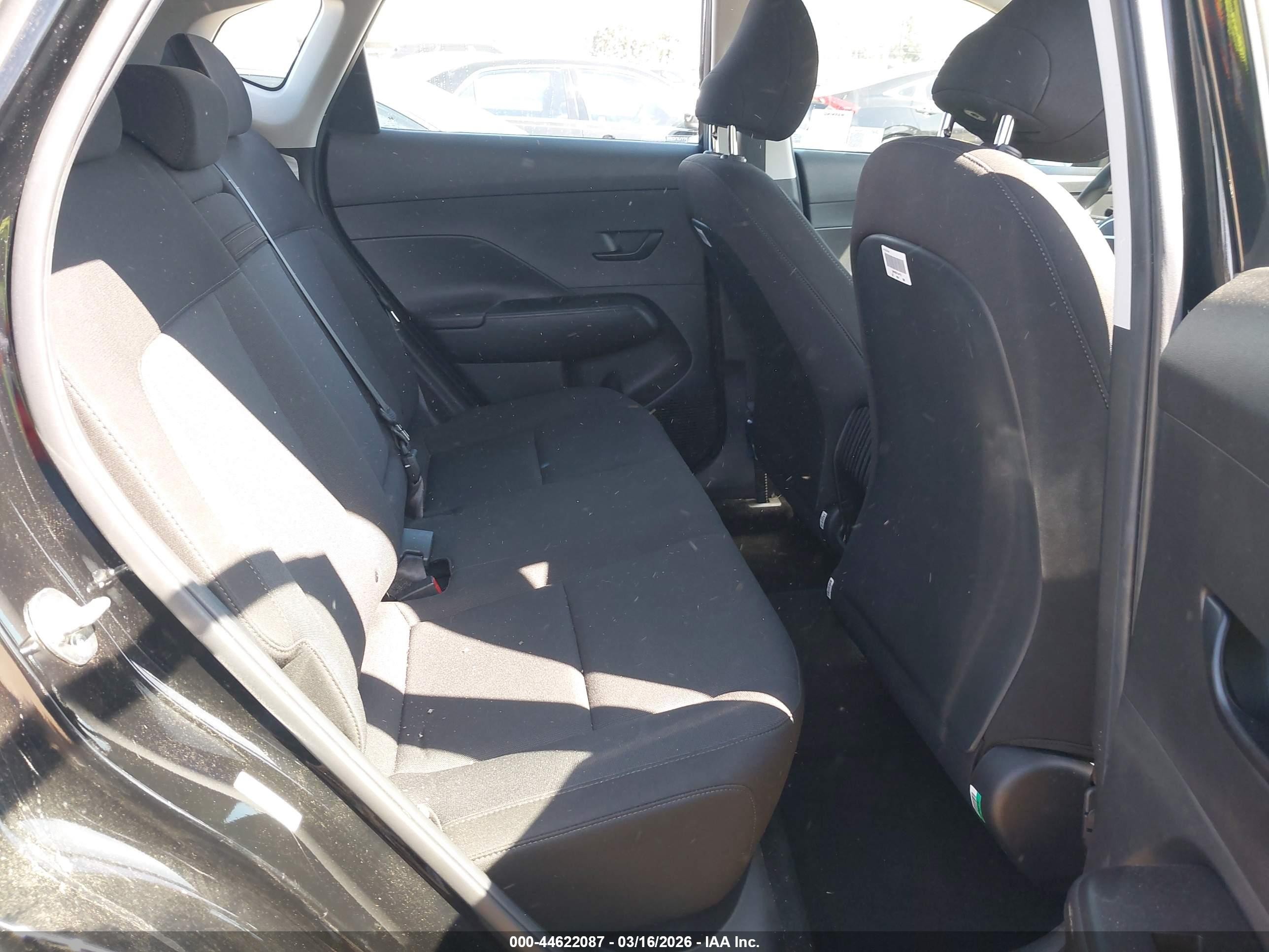 2024 Hyundai Kona Se Черный vin: KM8HA3AB3RU097651