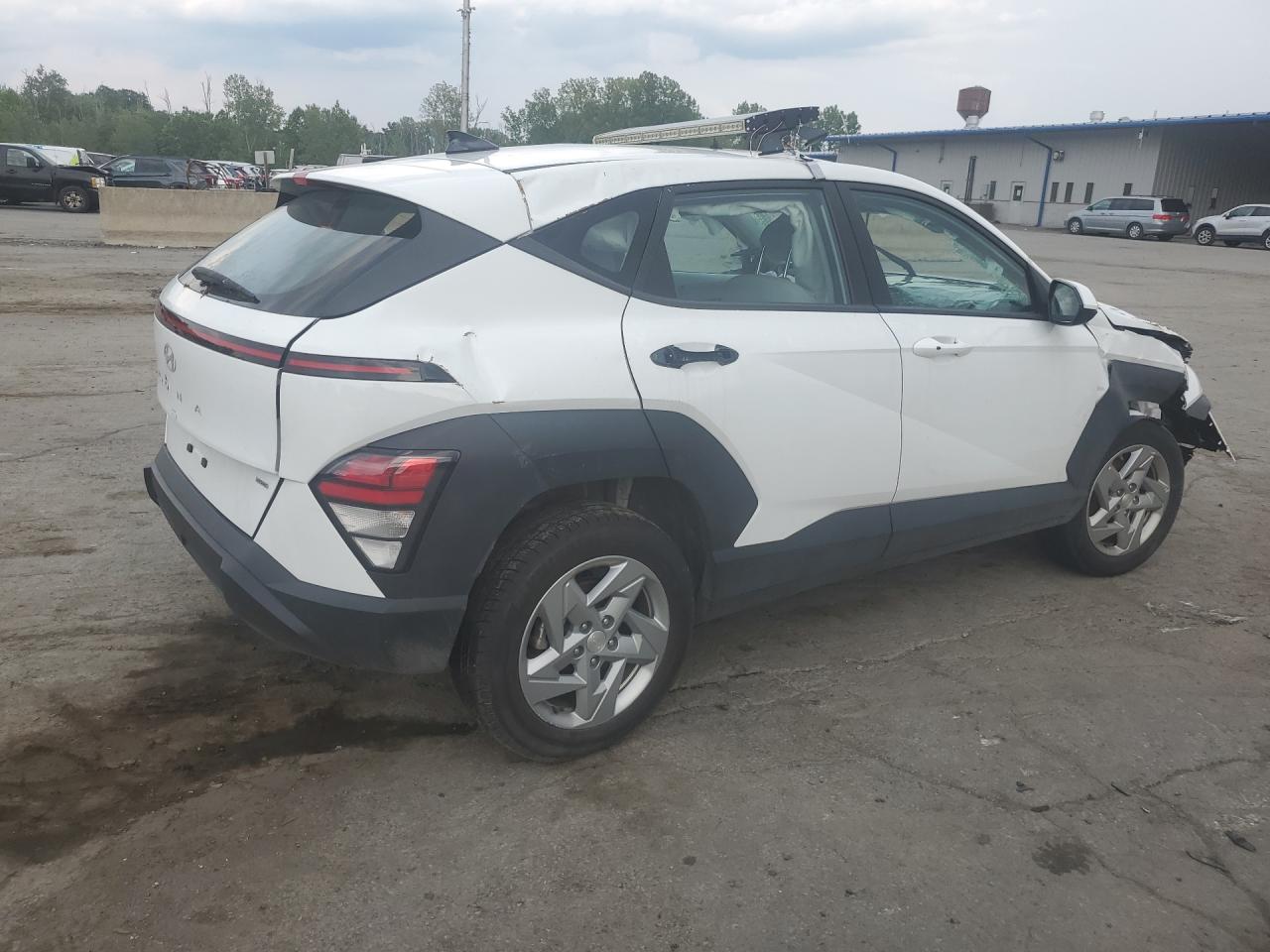 2025 Hyundai Kona Se White vin: KM8HACAB9SU219421