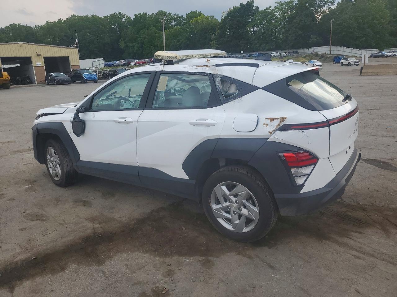 2025 Hyundai Kona Se White vin: KM8HACAB9SU219421
