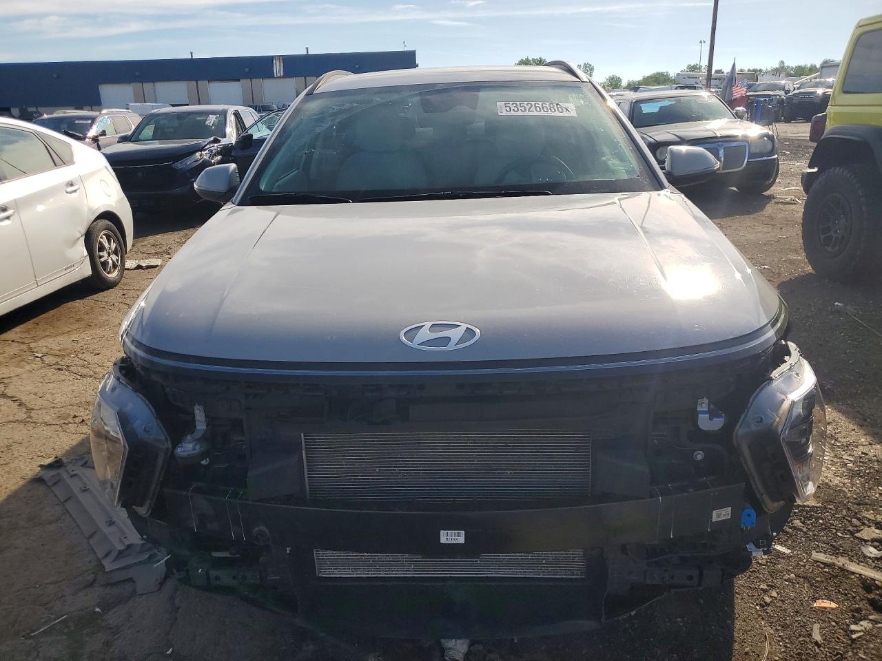 2025 Hyundai Kona Sel Gray vin: KM8HB3AB5SU285123