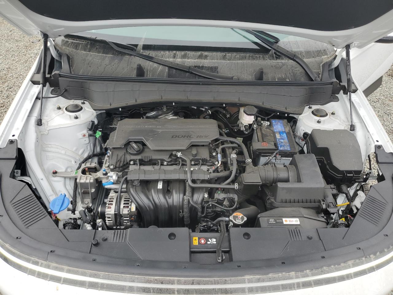 2025 Hyundai Kona Sel Белый vin: KM8HB3AB7SU205062