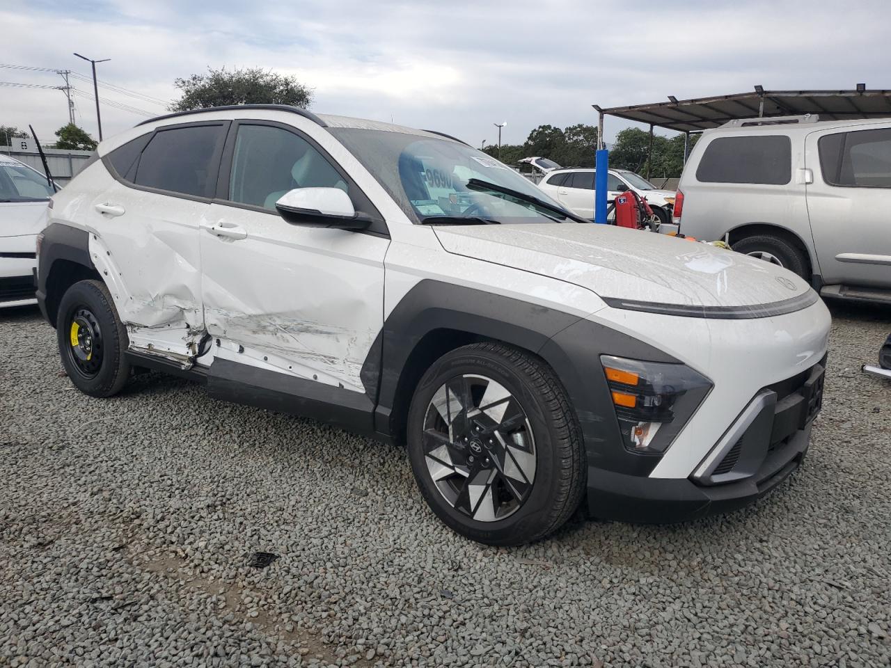 2025 Hyundai Kona Sel Белый vin: KM8HB3AB7SU205062