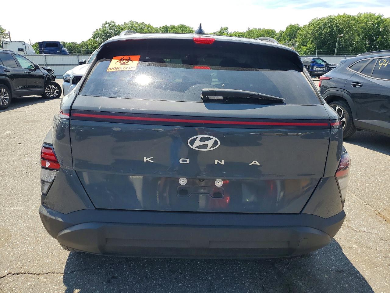 2025 Hyundai Kona Sel Gray vin: KM8HB3ABXSU290060